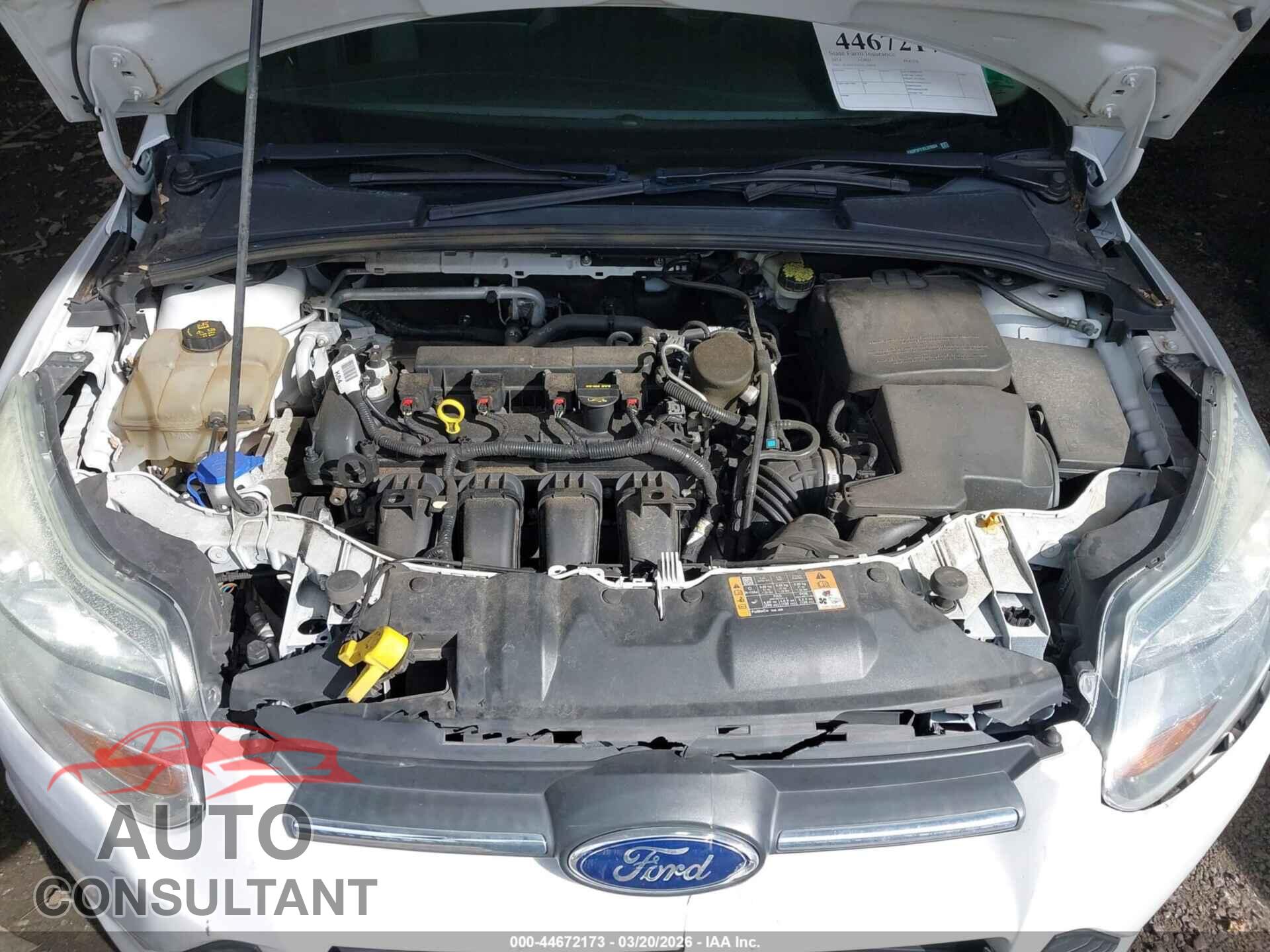 FORD FOCUS 2014 - 1FADP3F21EL378024