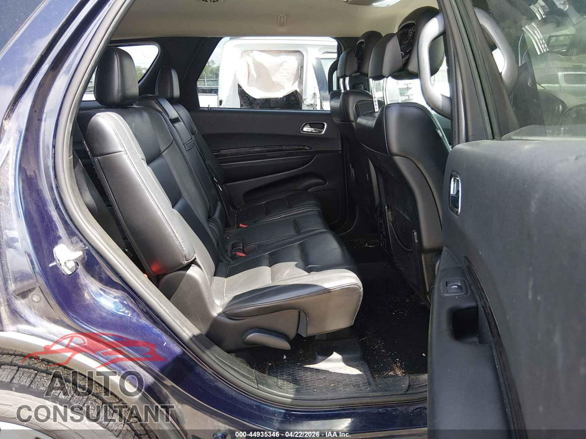 DODGE DURANGO 2013 - 1C4RDJDG5DC695797