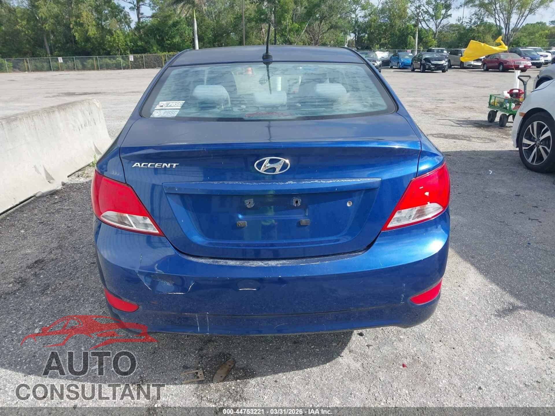 HYUNDAI ACCENT 2016 - KMHCT4AE7GU983473