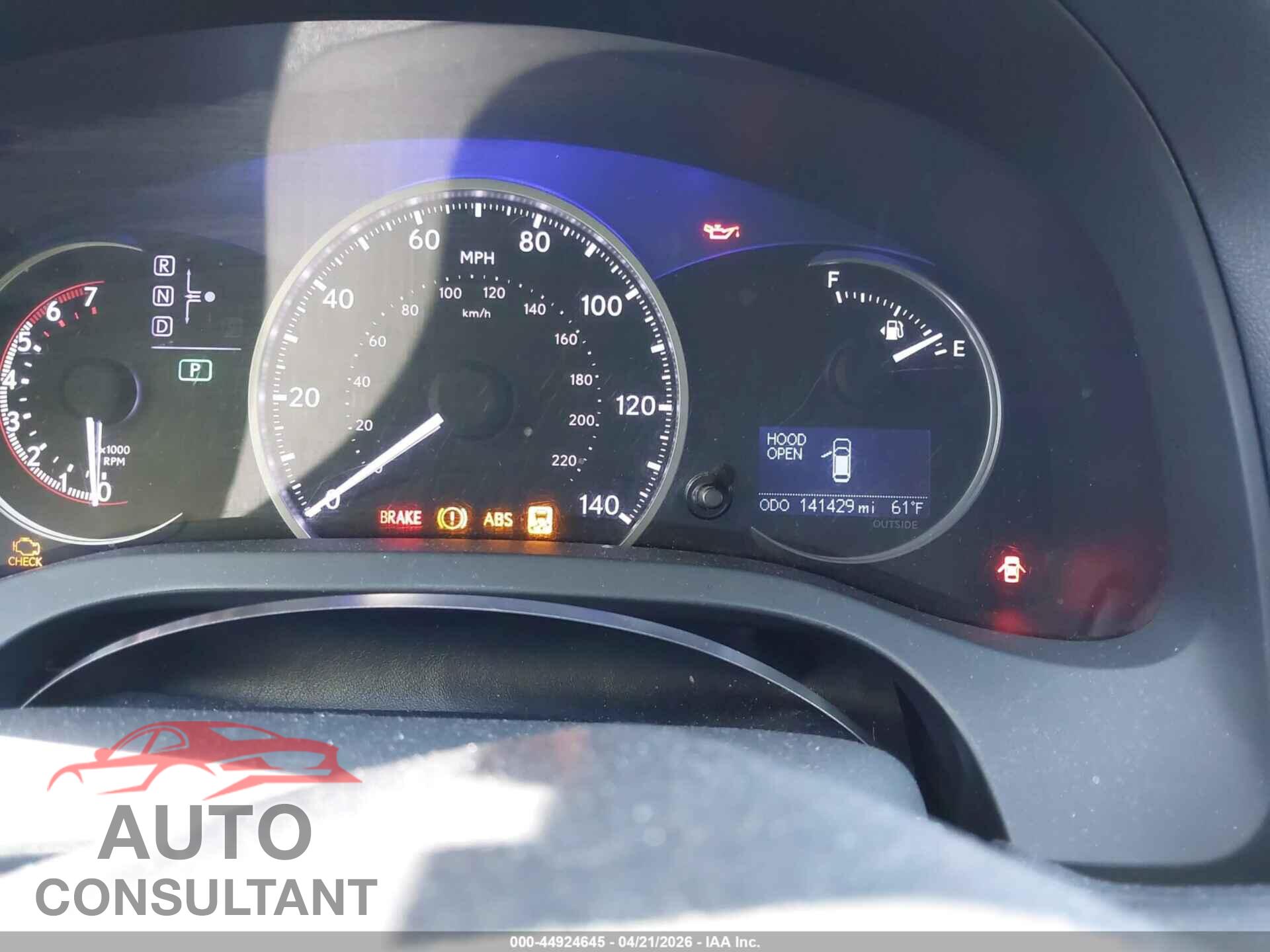 LEXUS CT 200H 2012 - JTHKD5BH2C2106521
