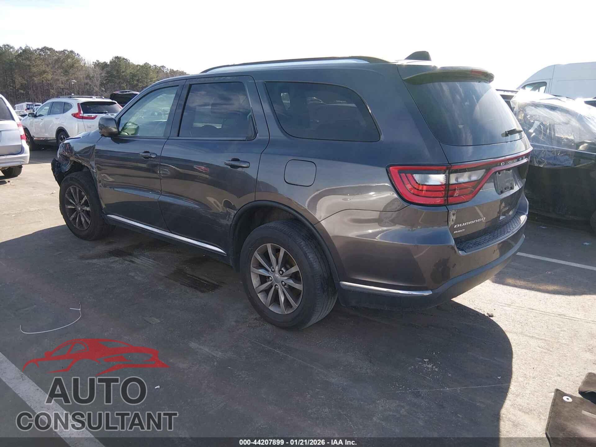 DODGE DURANGO 2017 - 1C4RDJAG0HC839752
