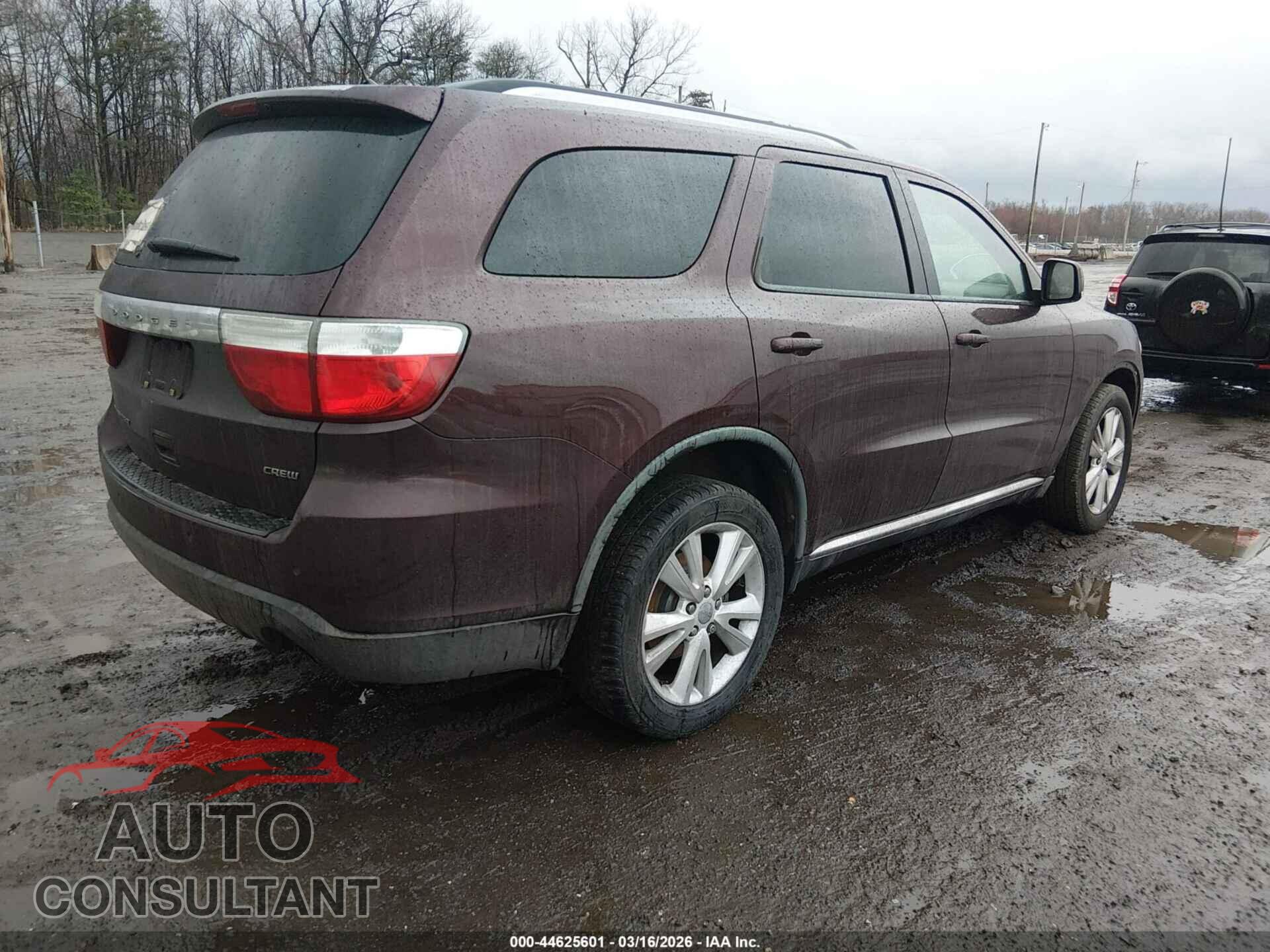 DODGE DURANGO 2012 - 1C4RDHDGXCC144398