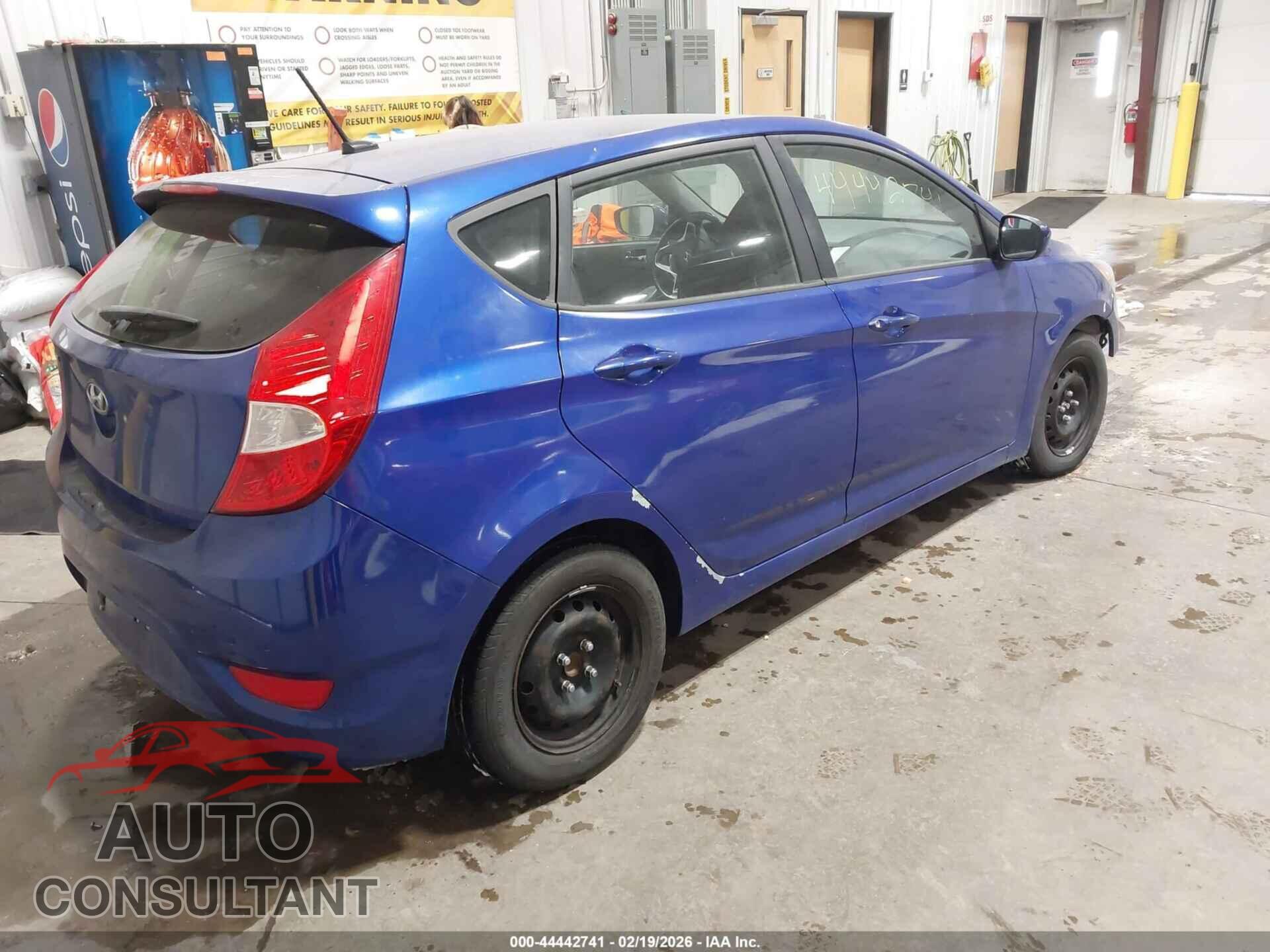 HYUNDAI ACCENT 2012 - KMHCU5AE1CU013955