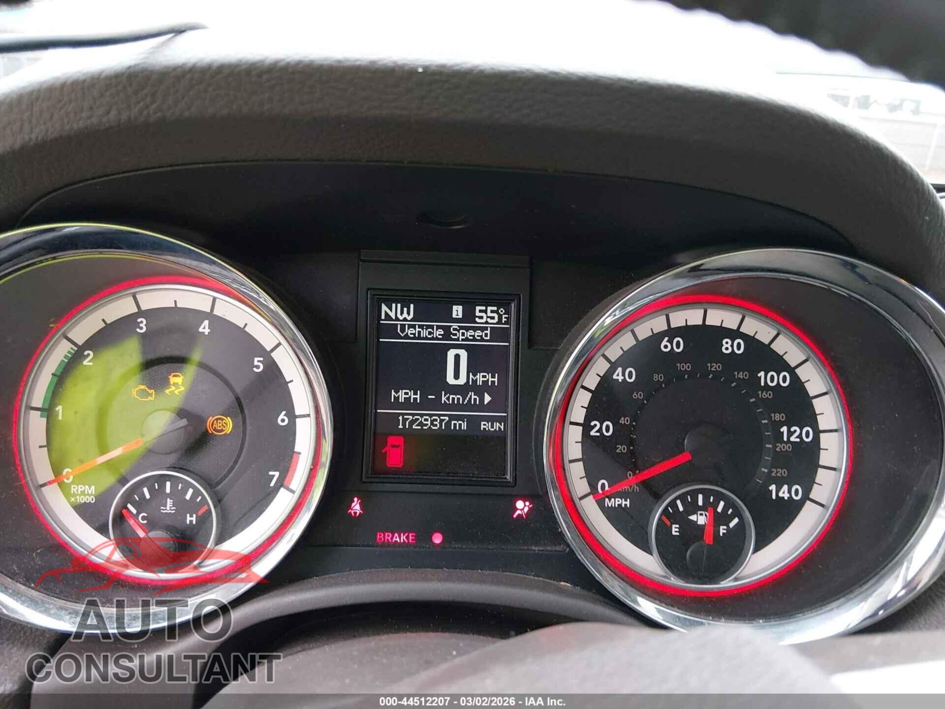 DODGE DURANGO 2013 - 1C4RDHAG9DC694567