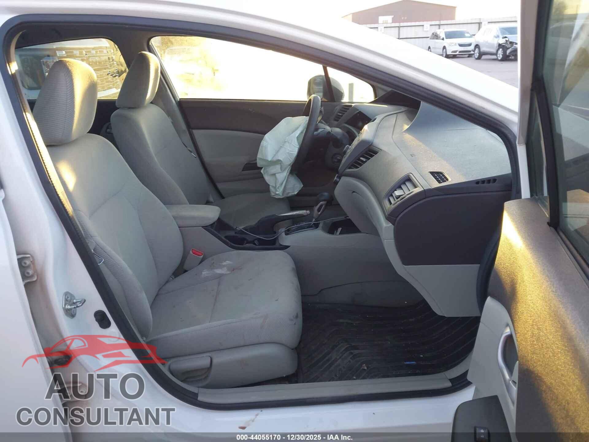 HONDA CIVIC 2012 - 2HGFB2F50CH598577