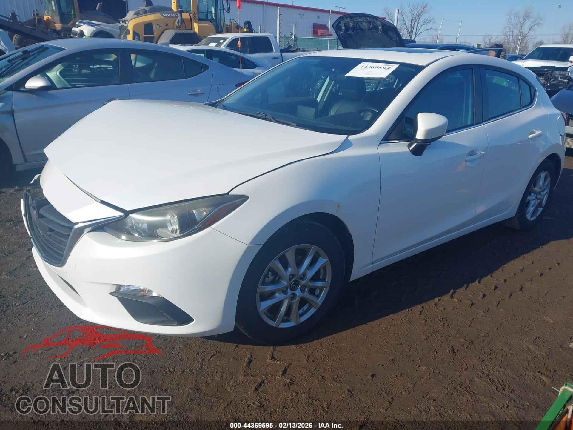 MAZDA MAZDA3 2014 - JM1BM1M76E1154420