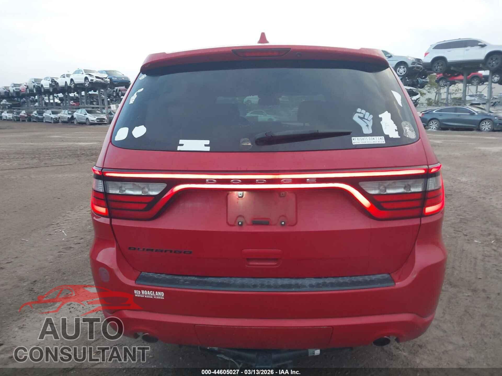 DODGE DURANGO 2015 - 1C4RDHAG3FC833997