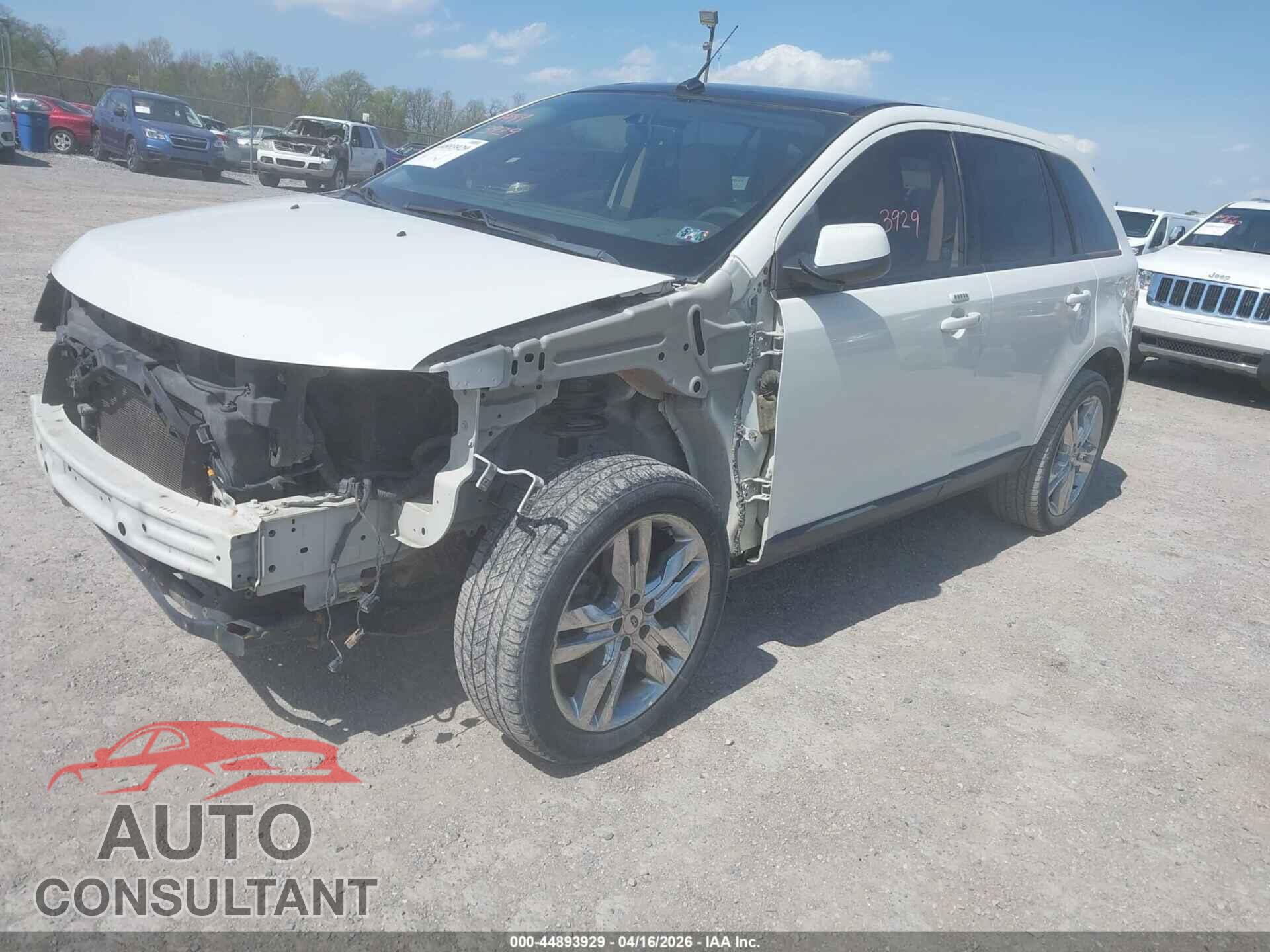 FORD EDGE 2012 - 2FMDK4JC8CBA11158
