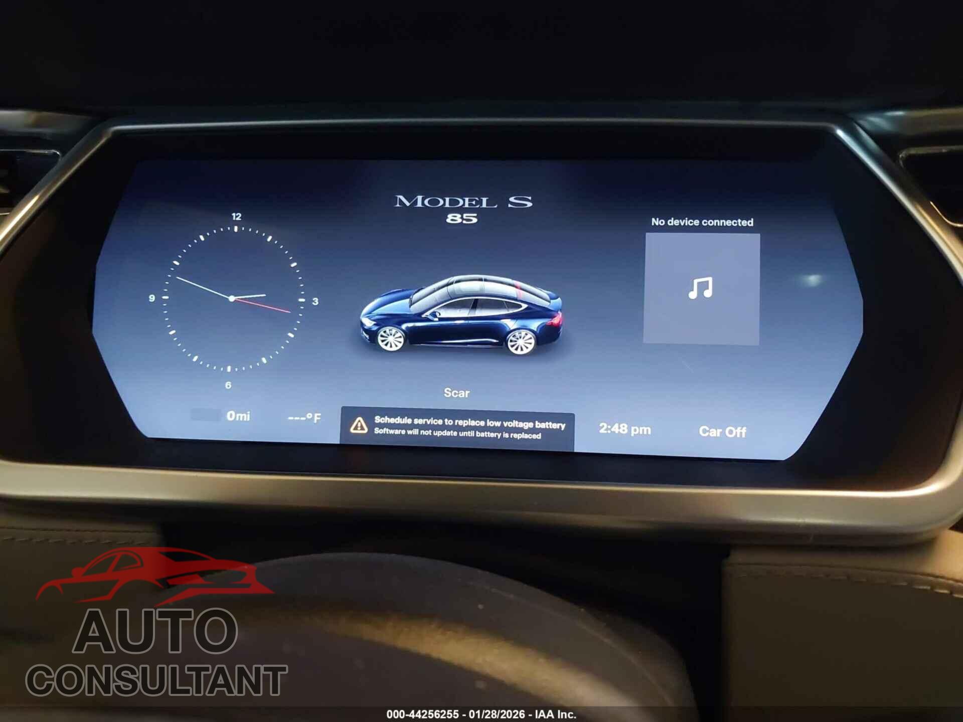 TESLA MODEL S 2013 - 5YJSA1CN2DFP04064