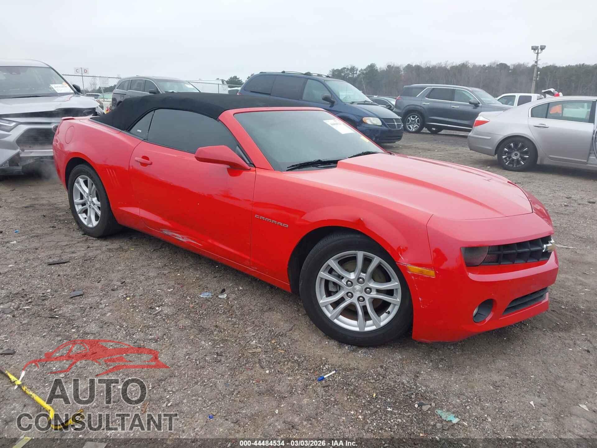 CHEVROLET CAMARO 2013 - 2G1FB3D39D9195434