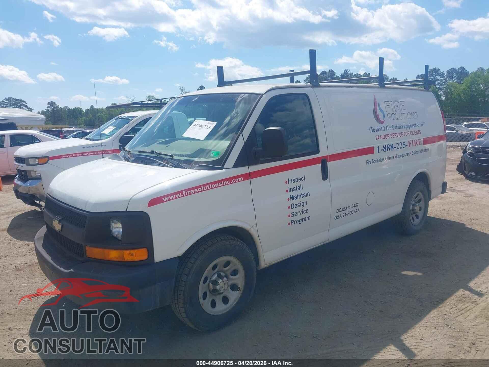 CHEVROLET EXPRESS 1500 2014 - 1GCSGAFX4E1110159