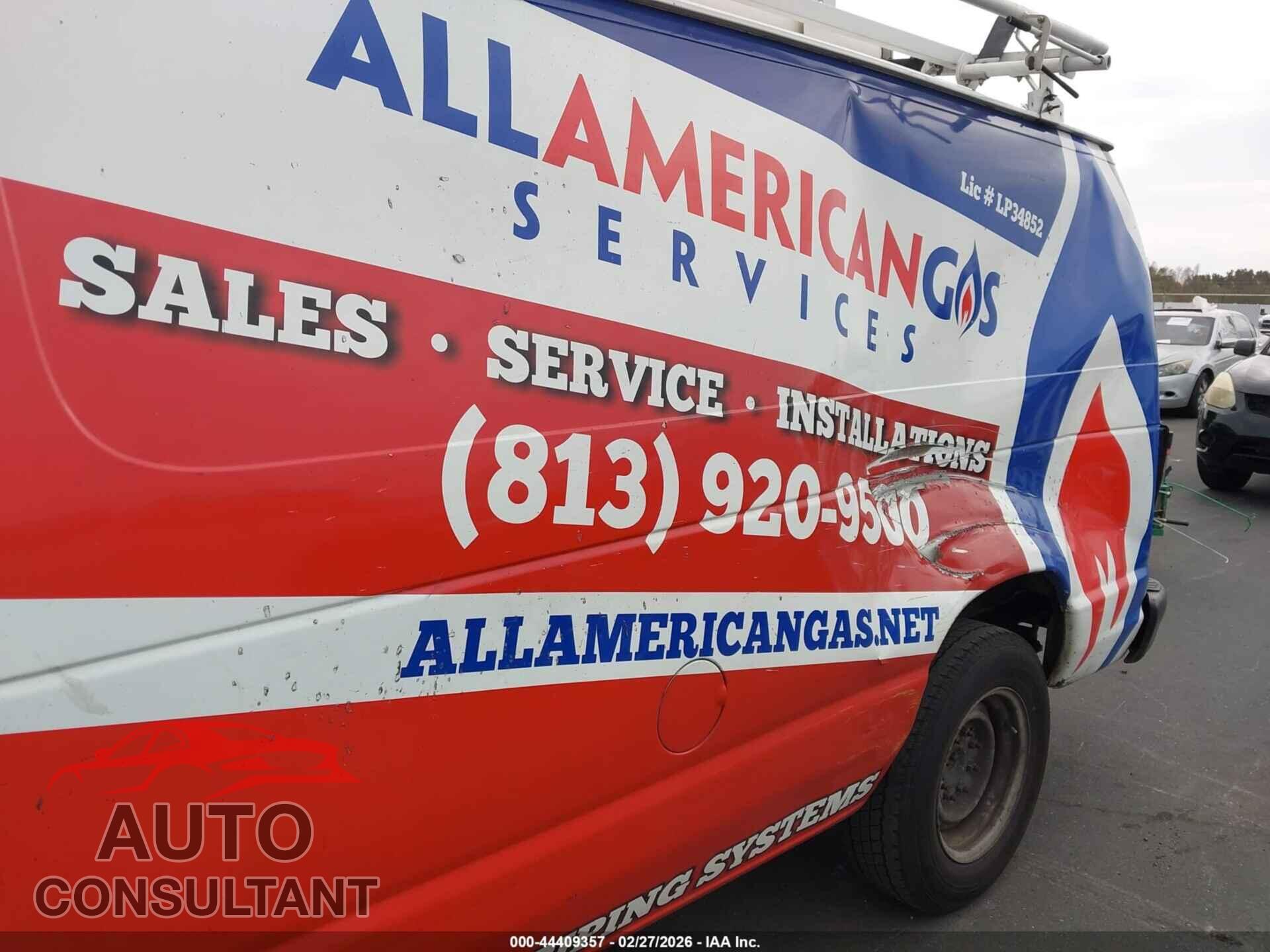 FORD E-150 2013 - 1FTNE1EW1DDA23179