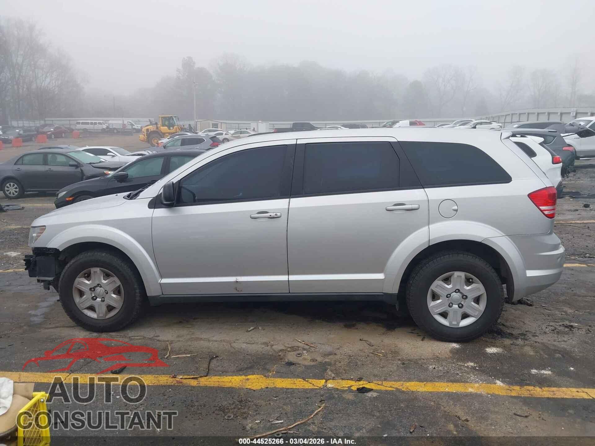 DODGE JOURNEY 2012 - 3C4PDCAB5CT204210