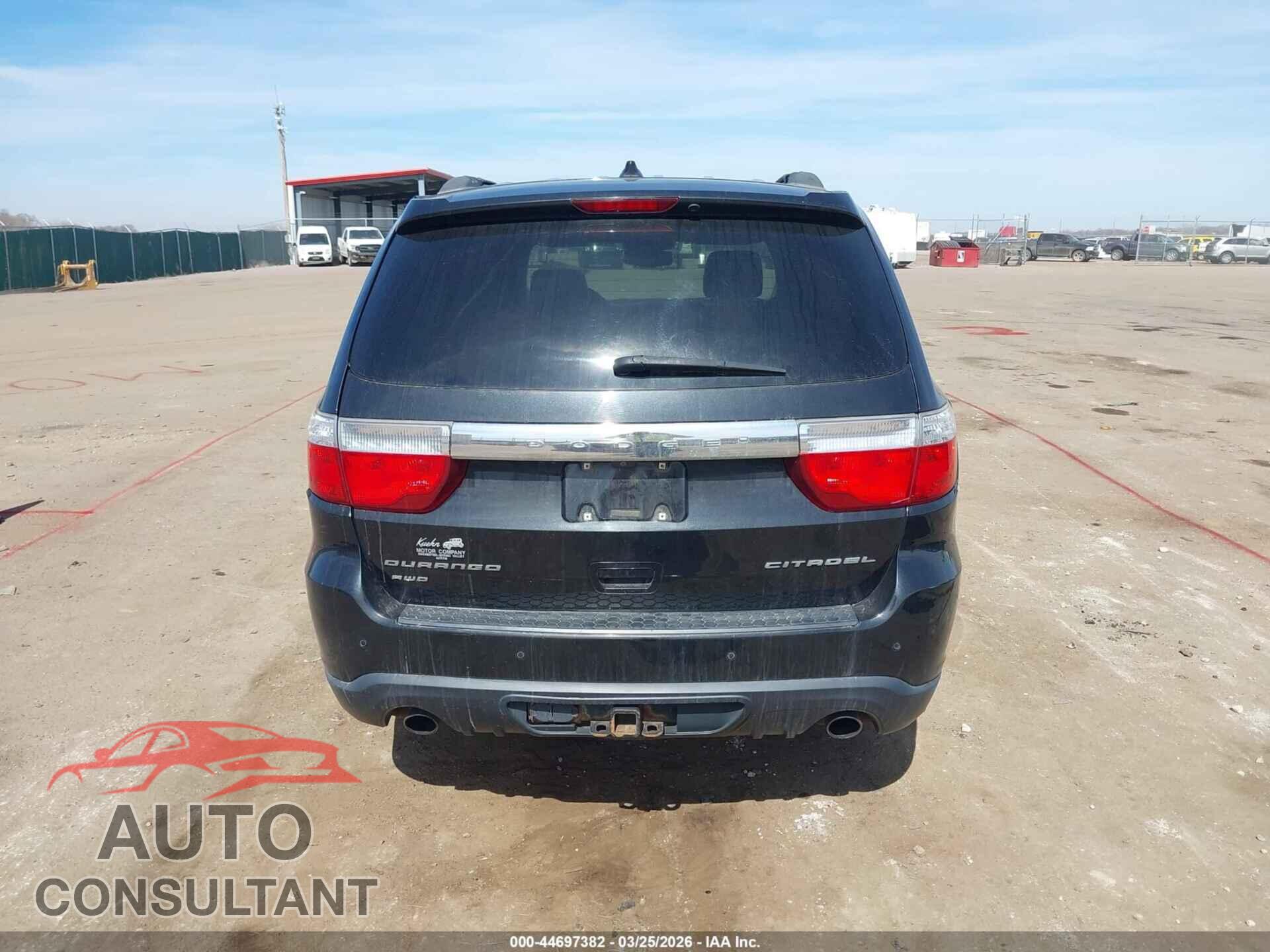 DODGE DURANGO 2012 - 1C4SDJET2CC172541