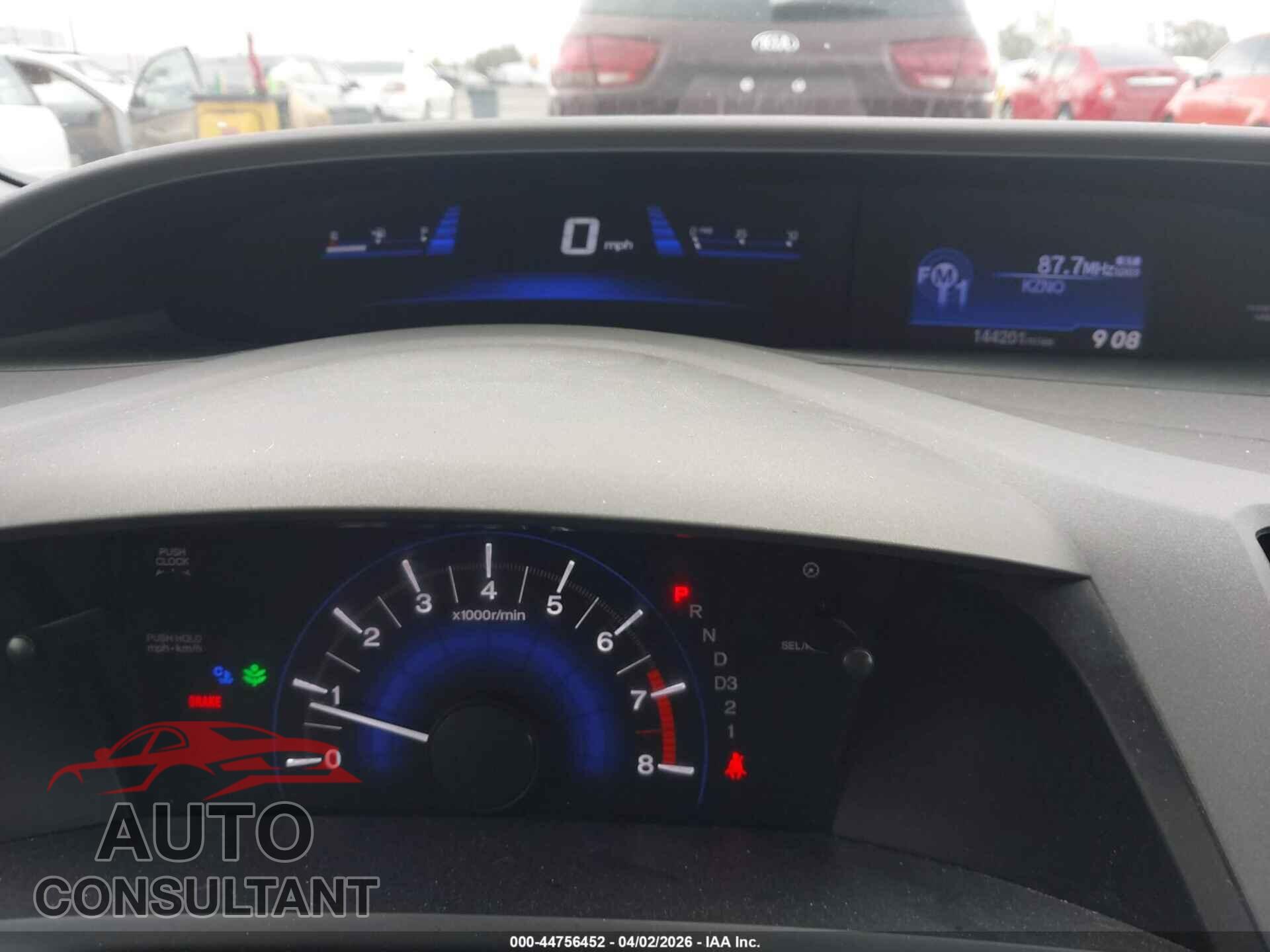 HONDA CIVIC 2012 - JHMFB2F58CS005148