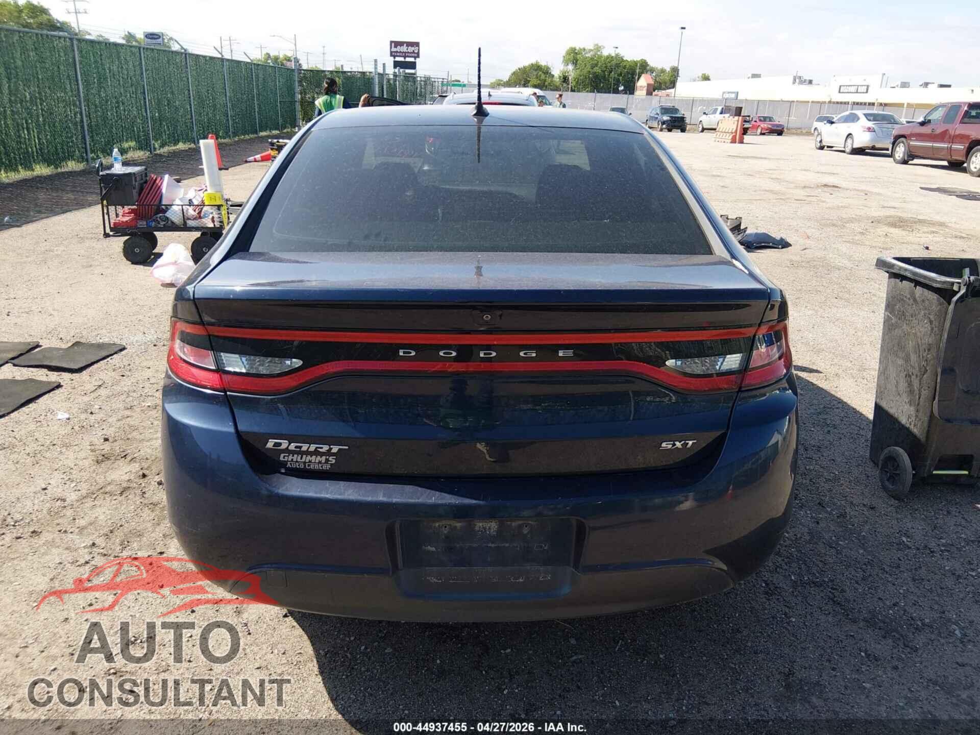 DODGE DART 2015 - 1C3CDFBB2FD415121