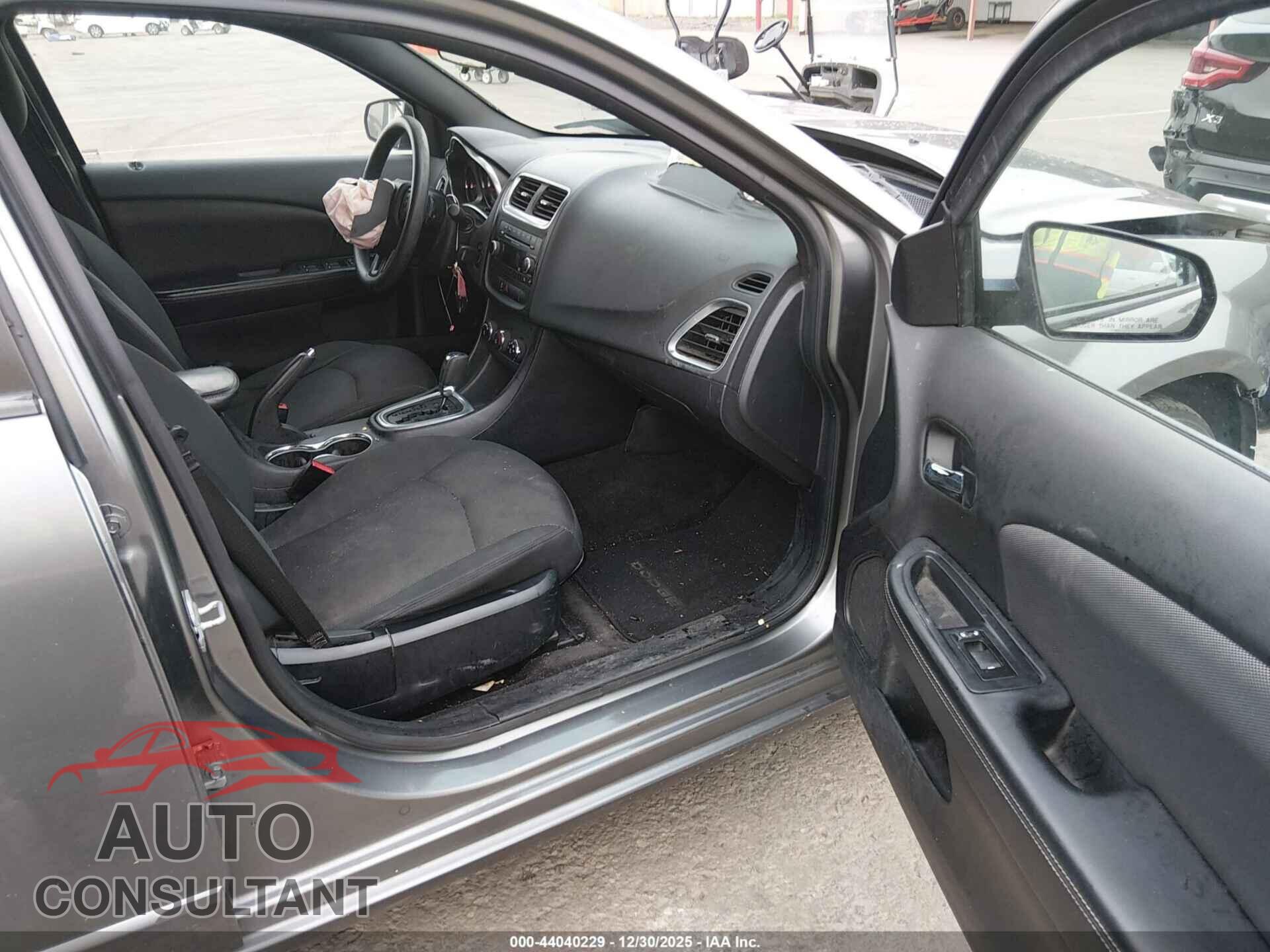 DODGE AVENGER 2012 - 1C3CDZABXCN330357