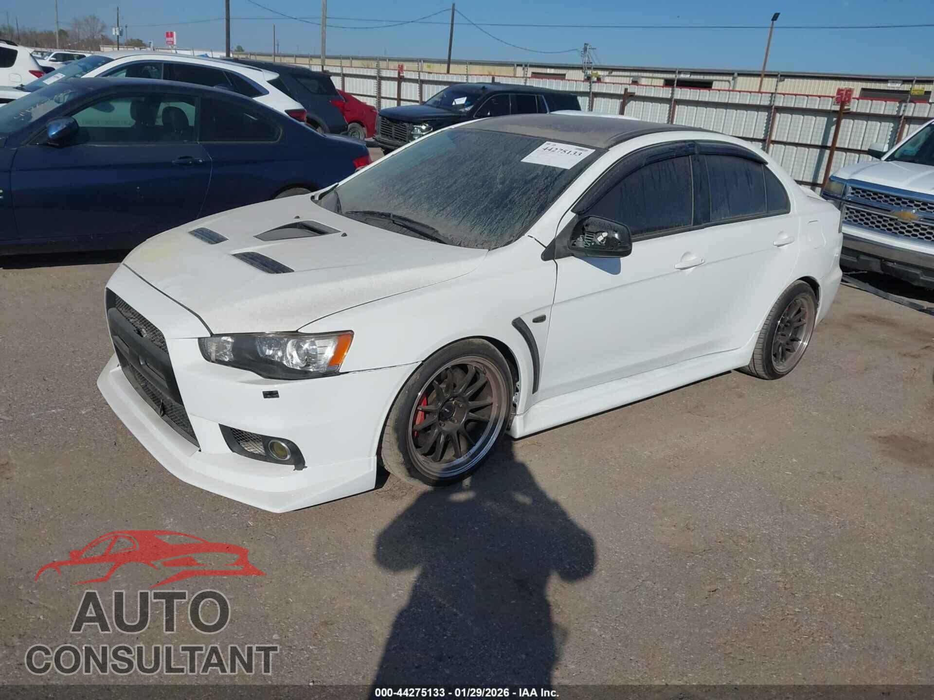 MITSUBISHI LANCER EVOLUTION 2010 - JA32W8FV0AU024865