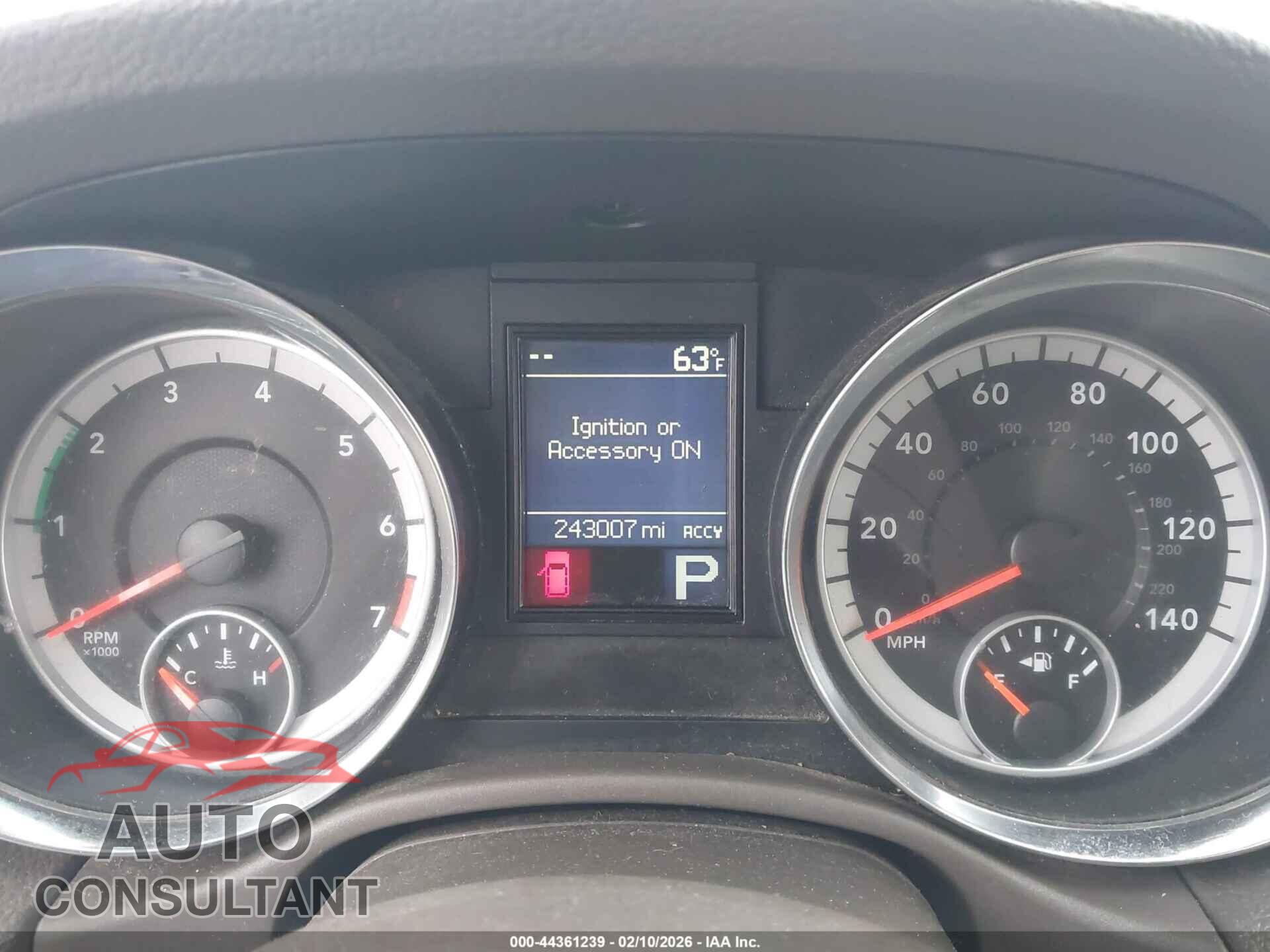 DODGE DURANGO 2012 - 1C4RDJDGXCC277010