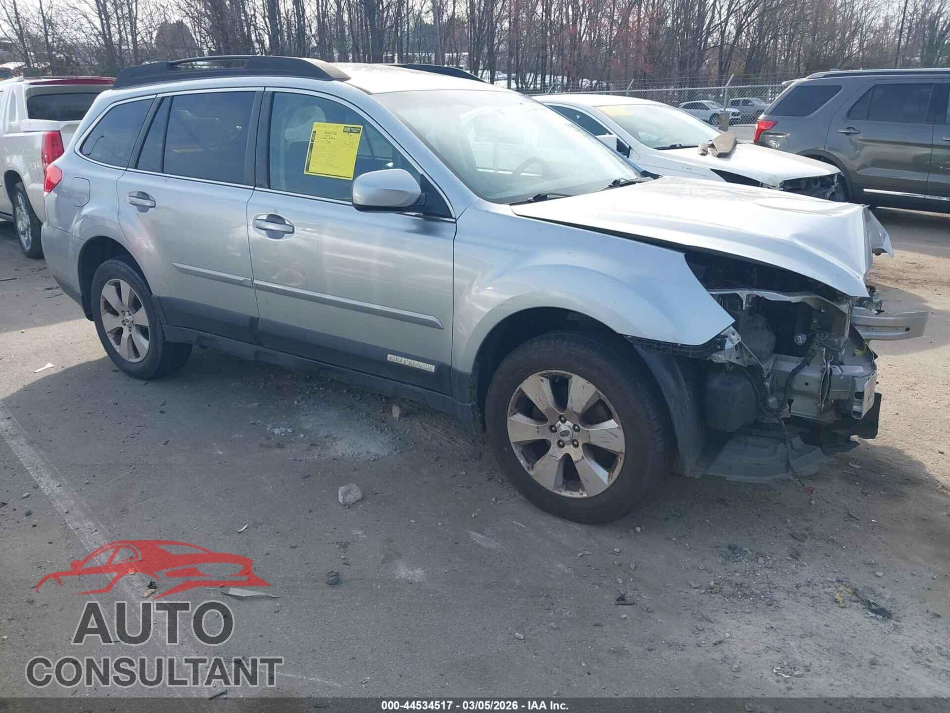 SUBARU OUTBACK 2012 - 4S4BRBLC8C3297436