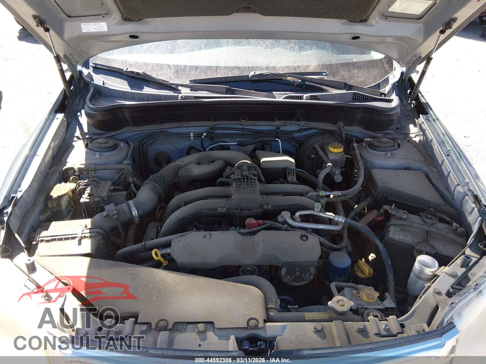 SUBARU FORESTER 2012 - JF2SHBDC9CH435415