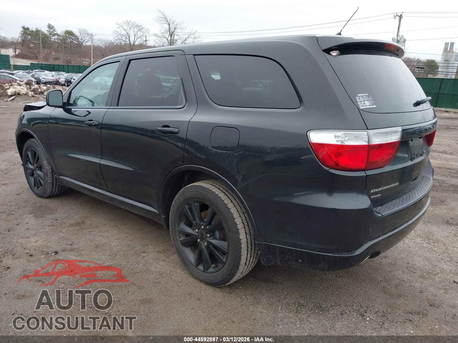 DODGE DURANGO 2013 - 1C4RDJAG1DC672182