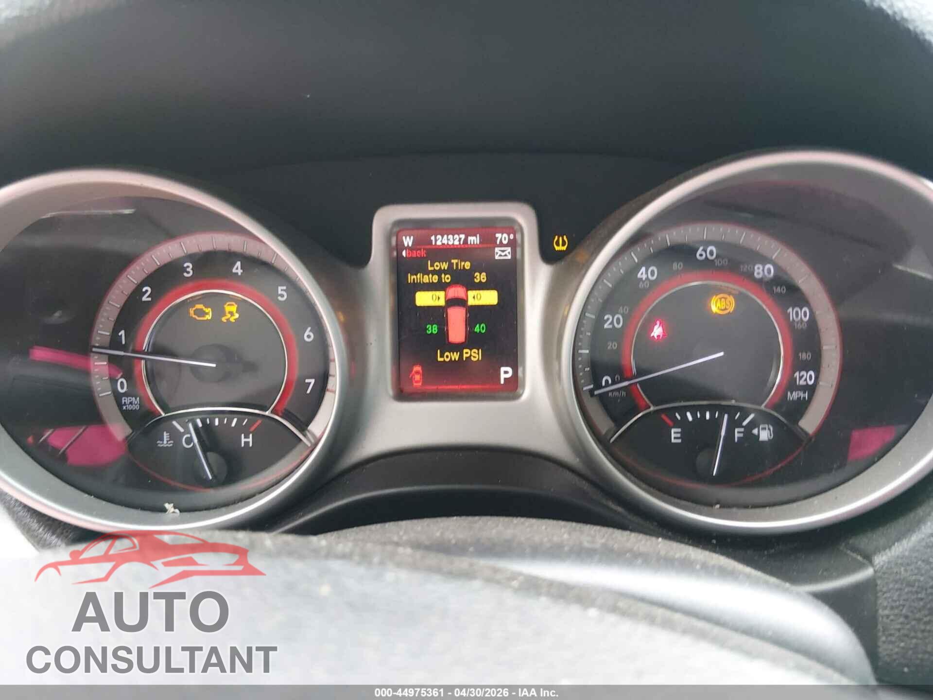 DODGE JOURNEY 2015 - 3C4PDCBB2FT737005