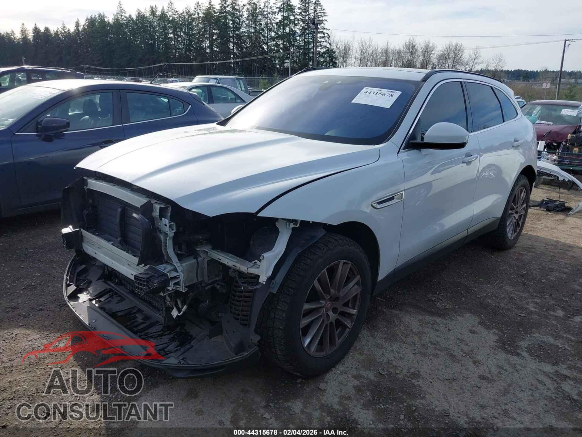JAGUAR F-PACE 2017 - SADCK2BN5HA496256