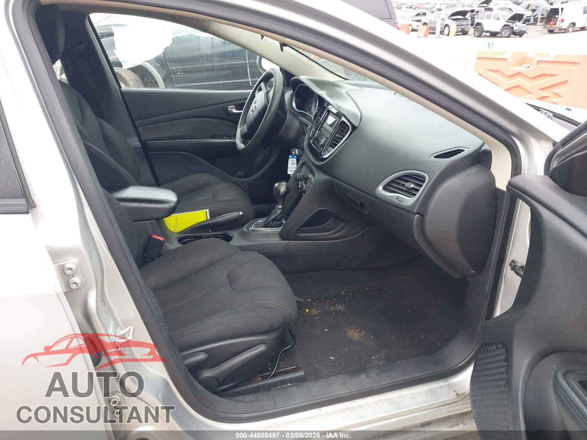 DODGE DART 2013 - 1C3CDFBA9DD318180