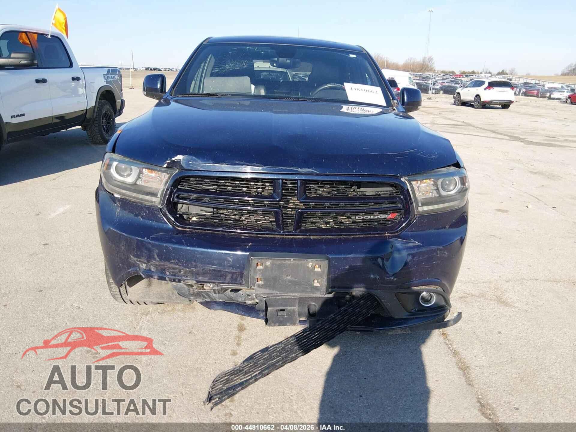 DODGE DURANGO 2017 - 1C4SDJCT2HC828148