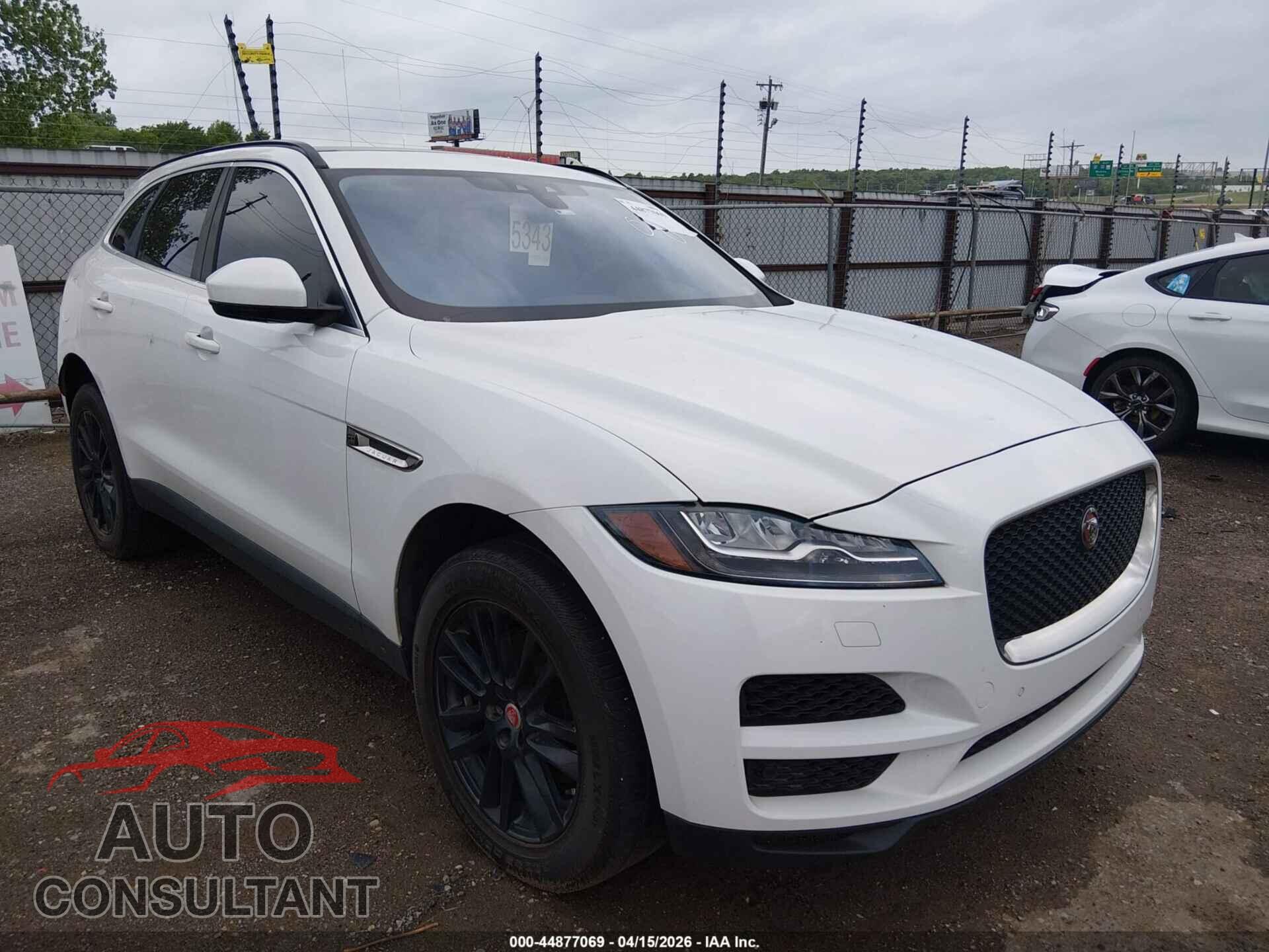 JAGUAR F-PACE 2017 - SADCK2BN9HA490878