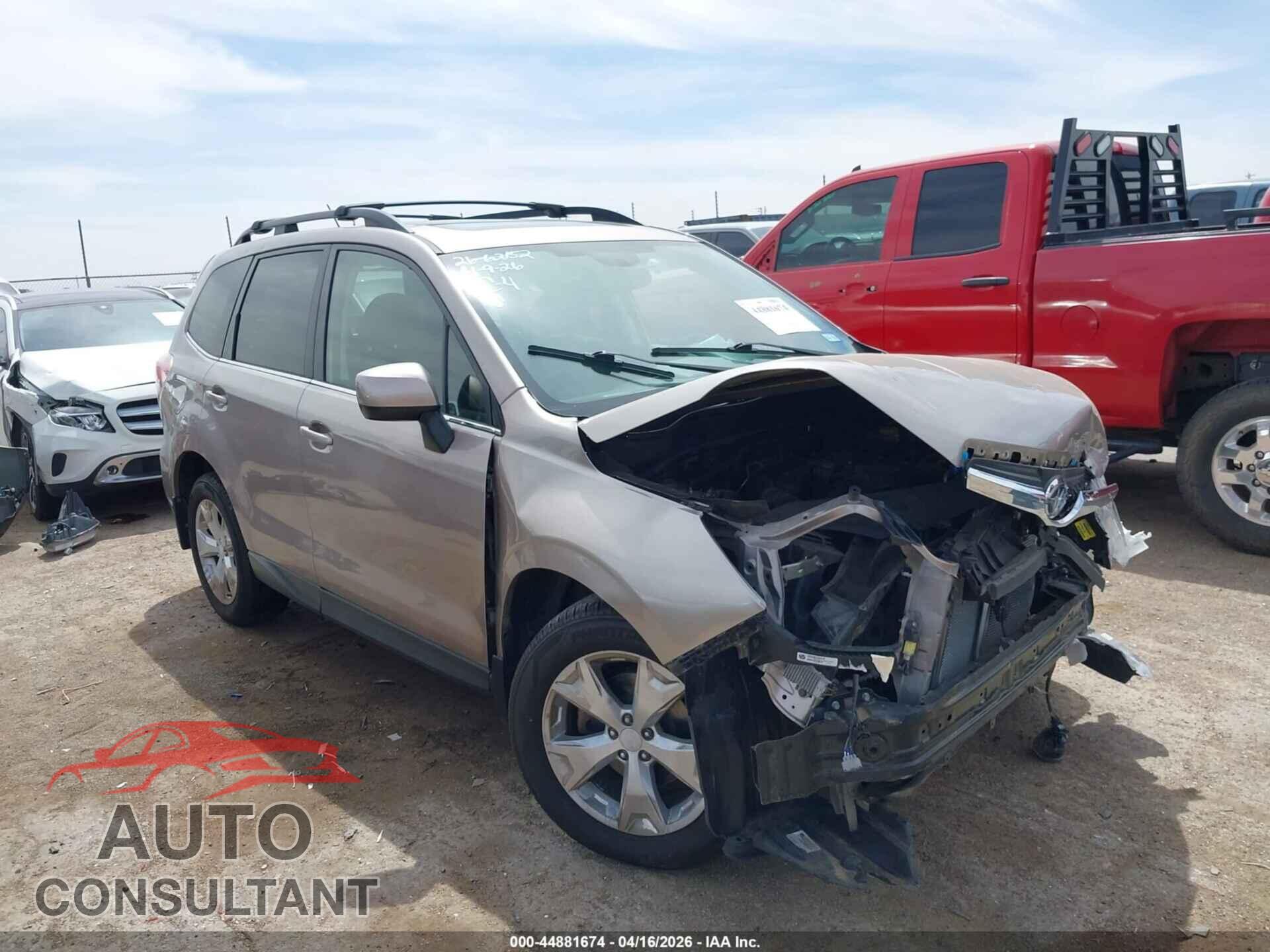 SUBARU FORESTER 2015 - JF2SJARC7FH566127