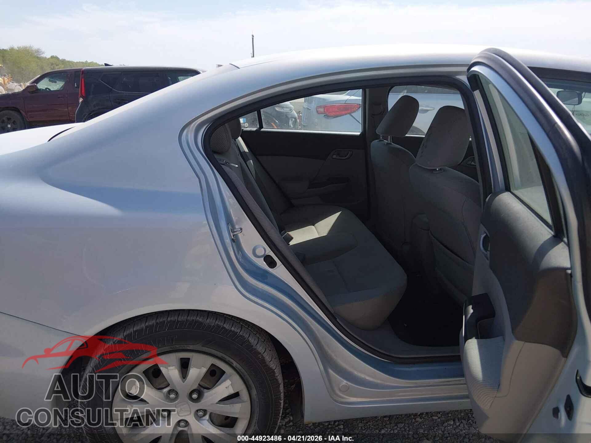 HONDA CIVIC 2012 - 19XFB2F55CE089479