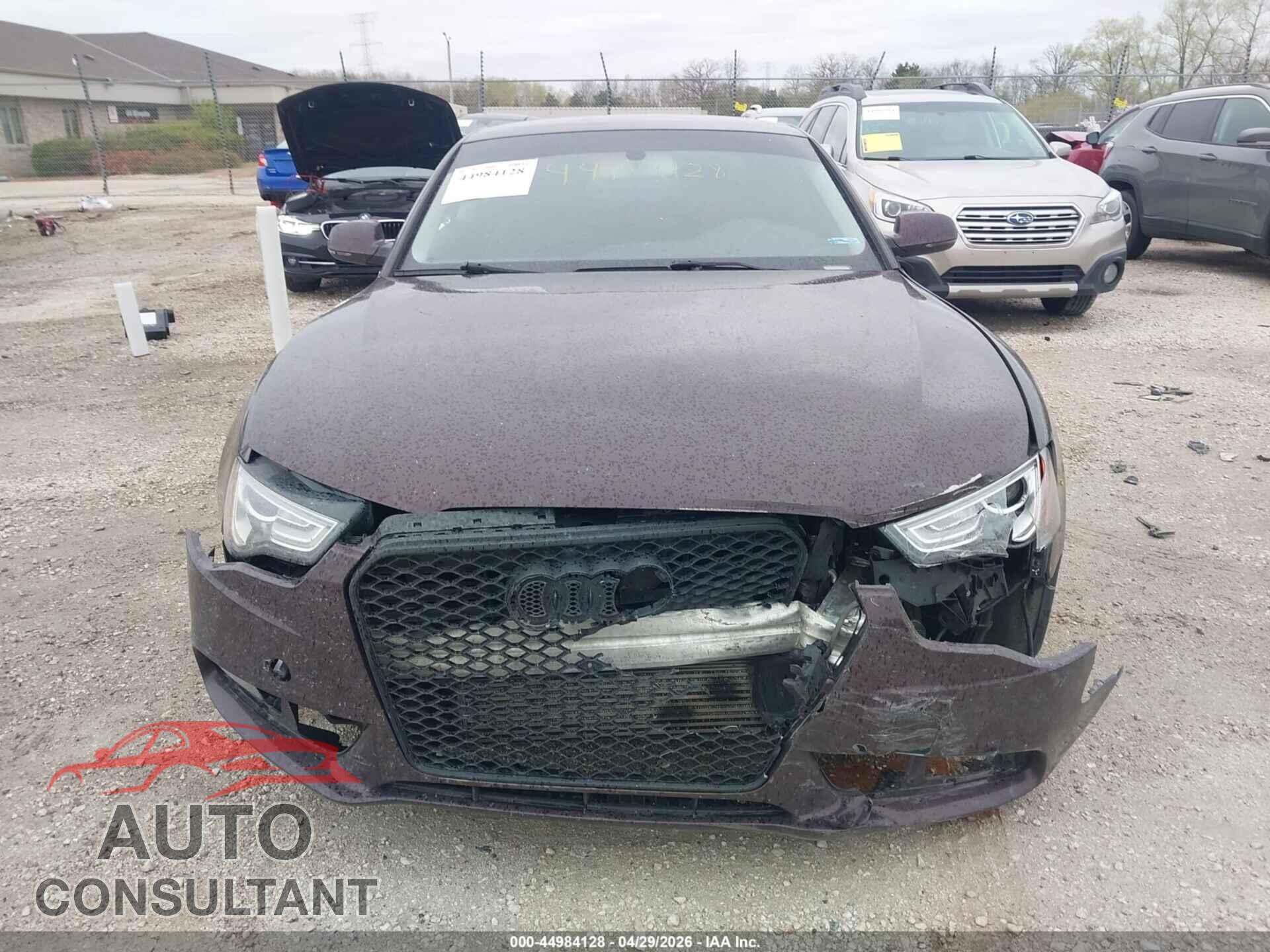 AUDI A5 2014 - WAULFAFR9EA054497