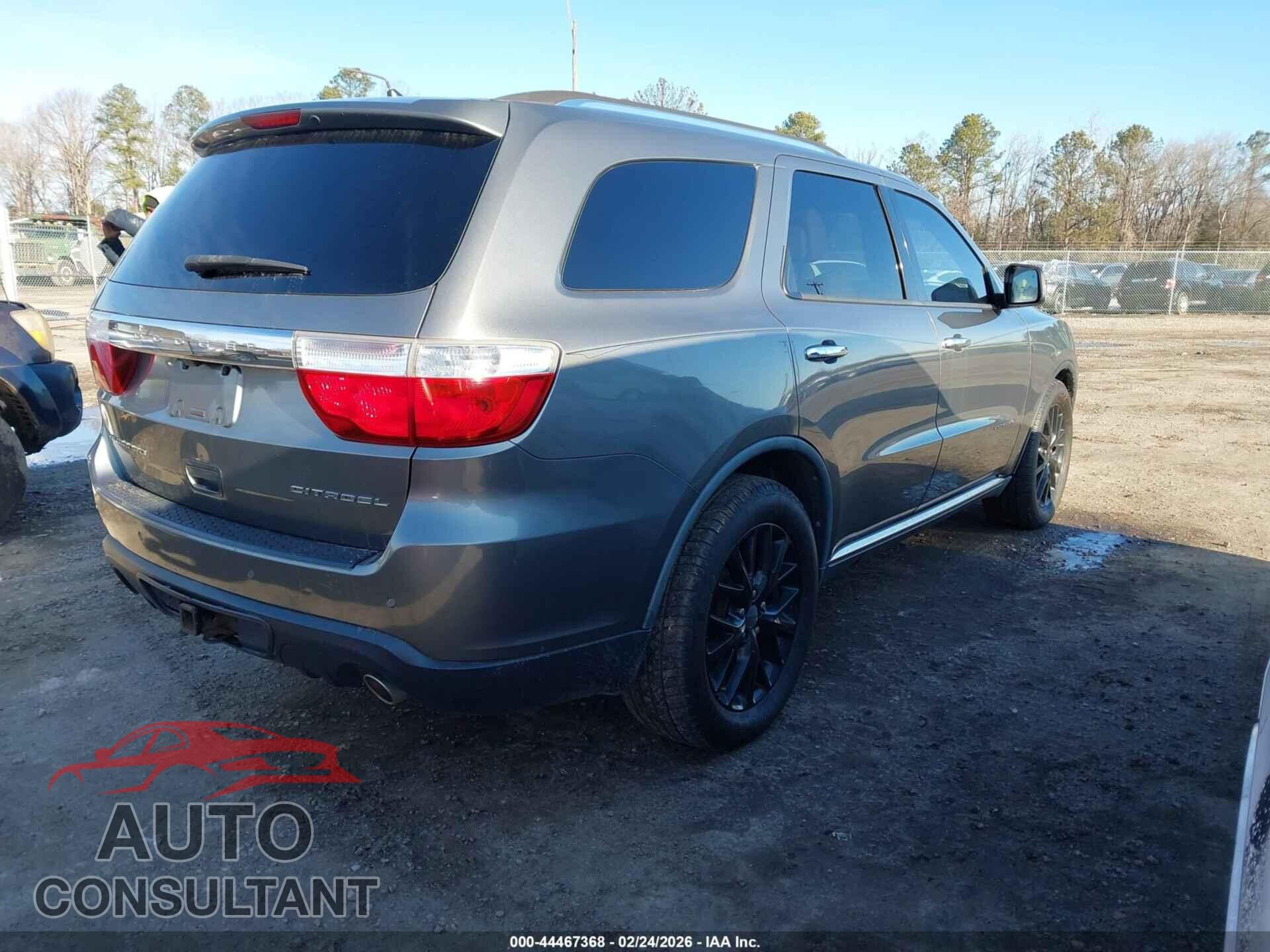 DODGE DURANGO 2011 - 1D4SD5GT2BC604521