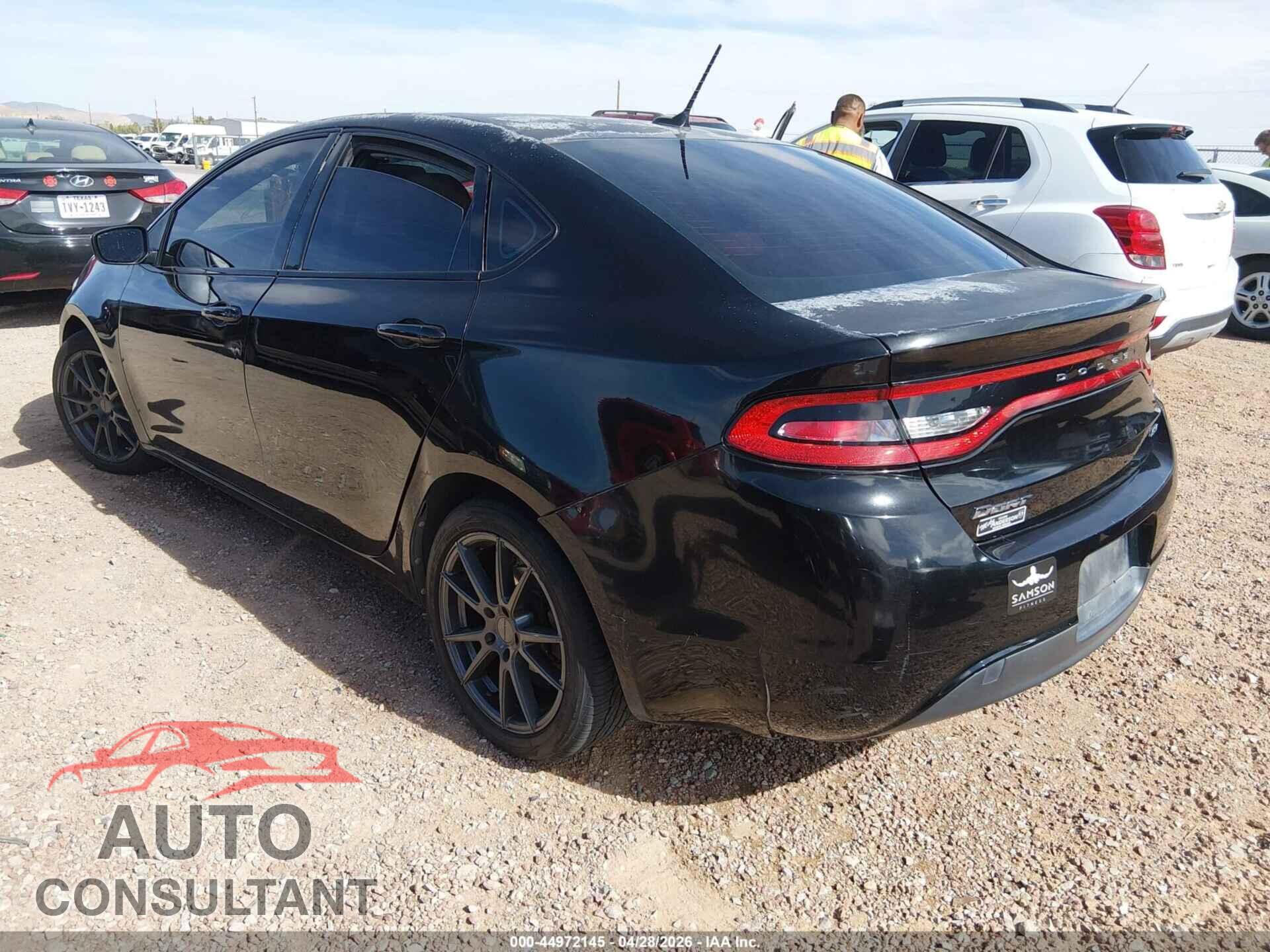 DODGE DART 2013 - 1C3CDFBA4DD205897