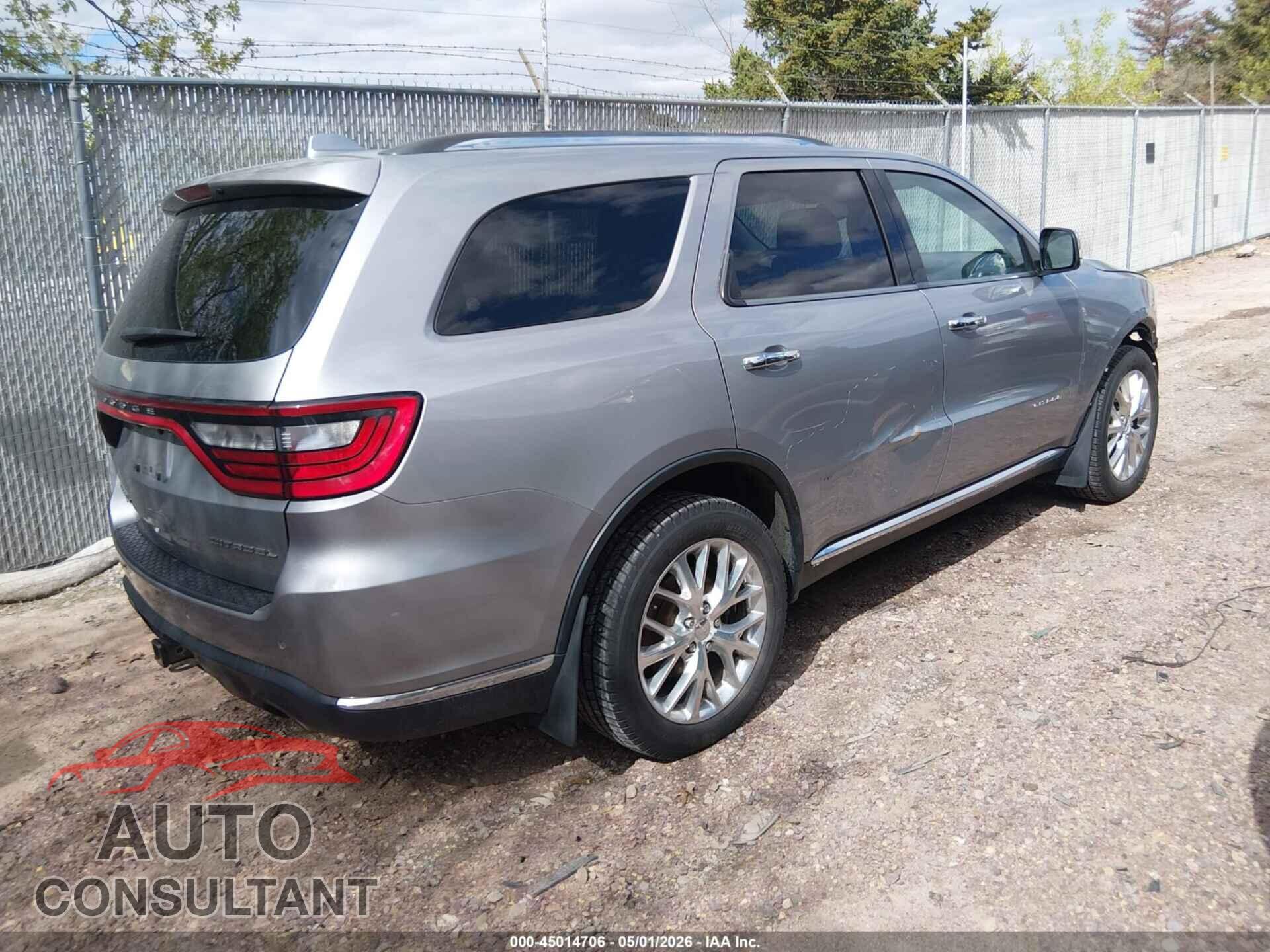 DODGE DURANGO 2015 - 1C4SDJET2FC742137