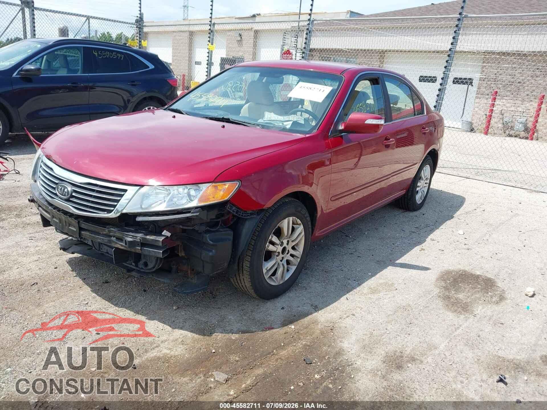 KIA OPTIMA 2010 - KNAGG4A83A5435084