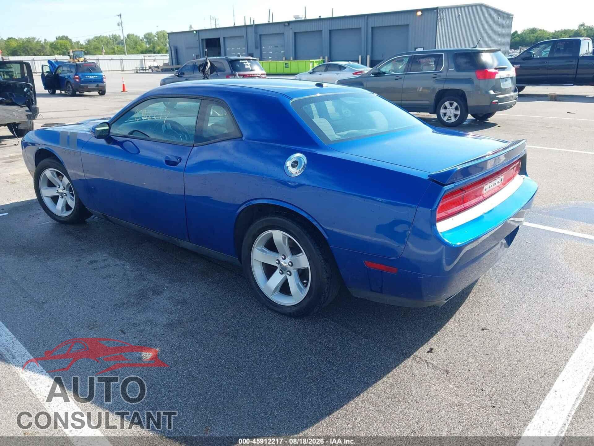 DODGE CHALLENGER 2012 - 2C3CDYAG5CH239219