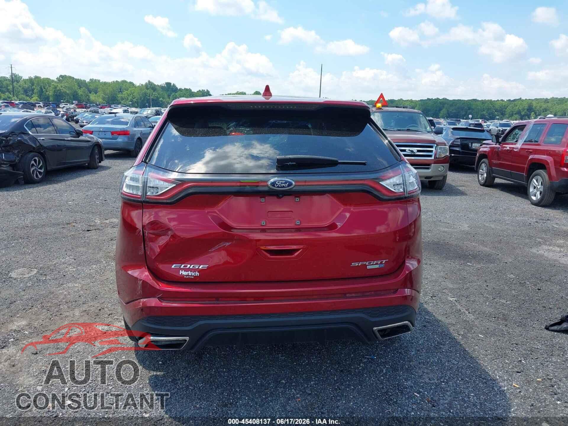 FORD EDGE 2016 - 2FMPK4AP7GBB55712