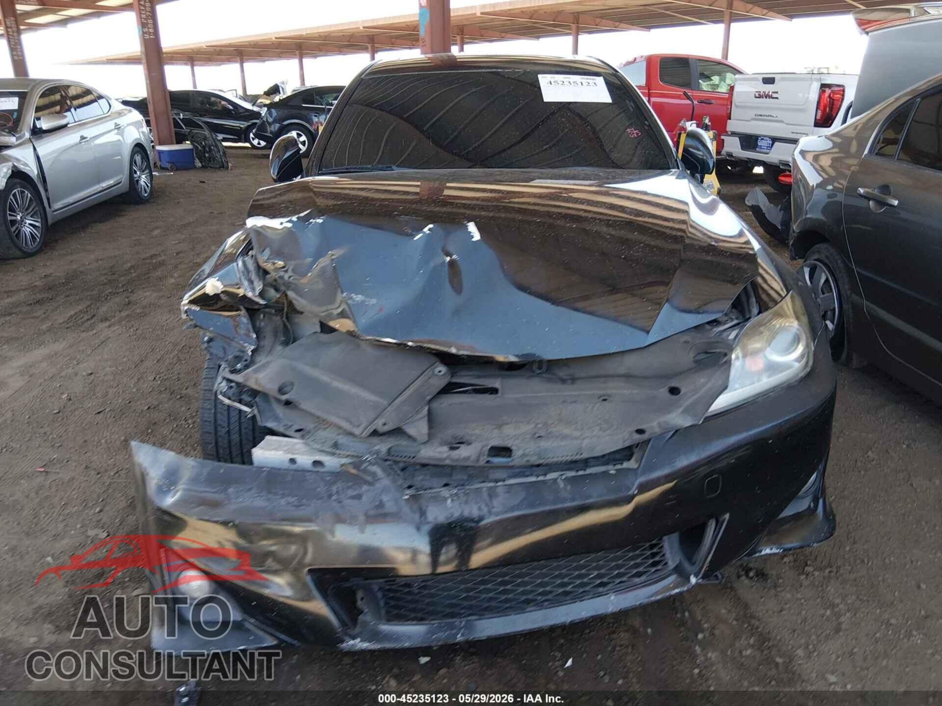 LEXUS IS 250 2011 - JTHBF5C24B5154698