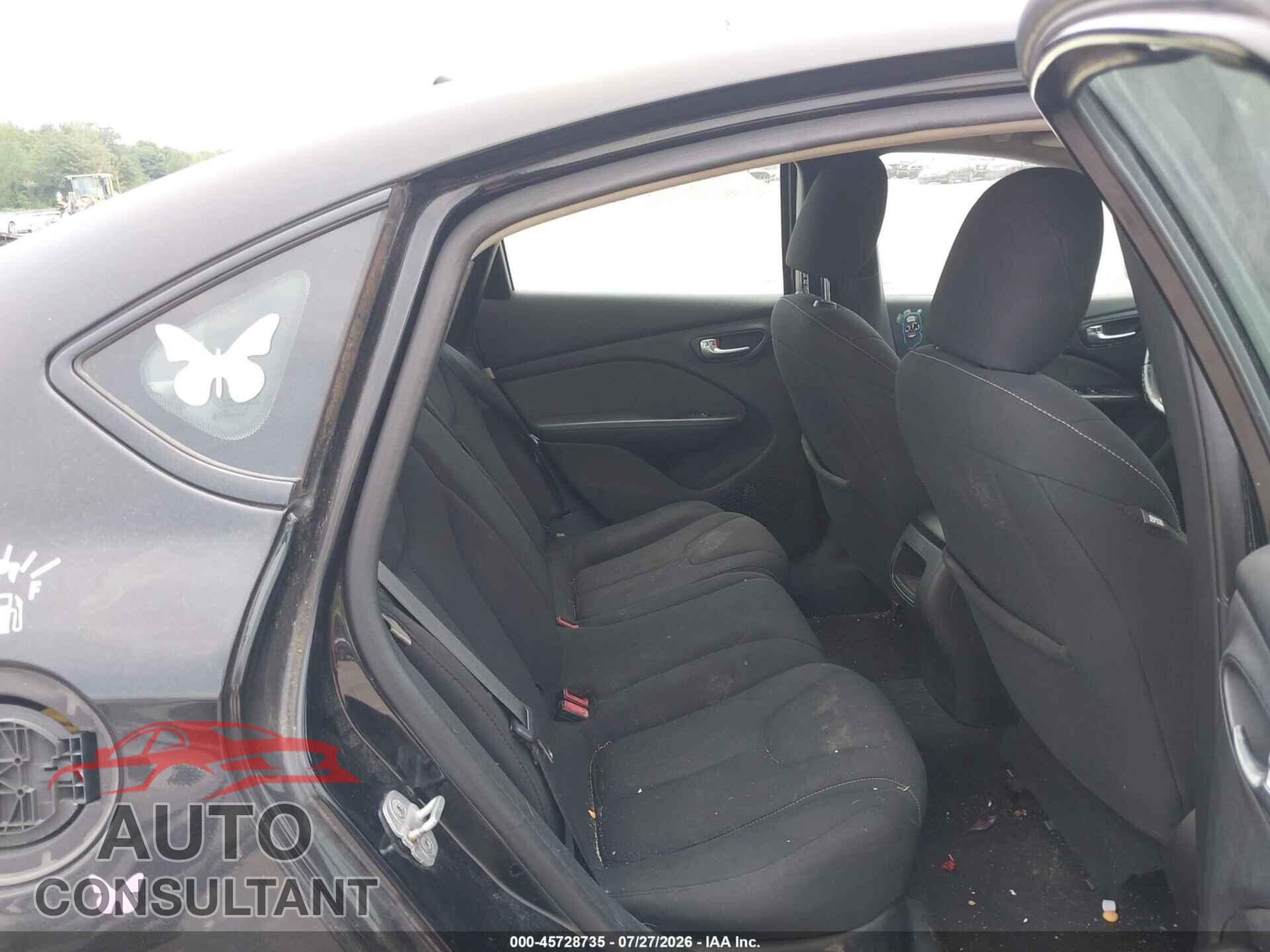 DODGE DART 2013 - 1C3CDFBA4DD339020