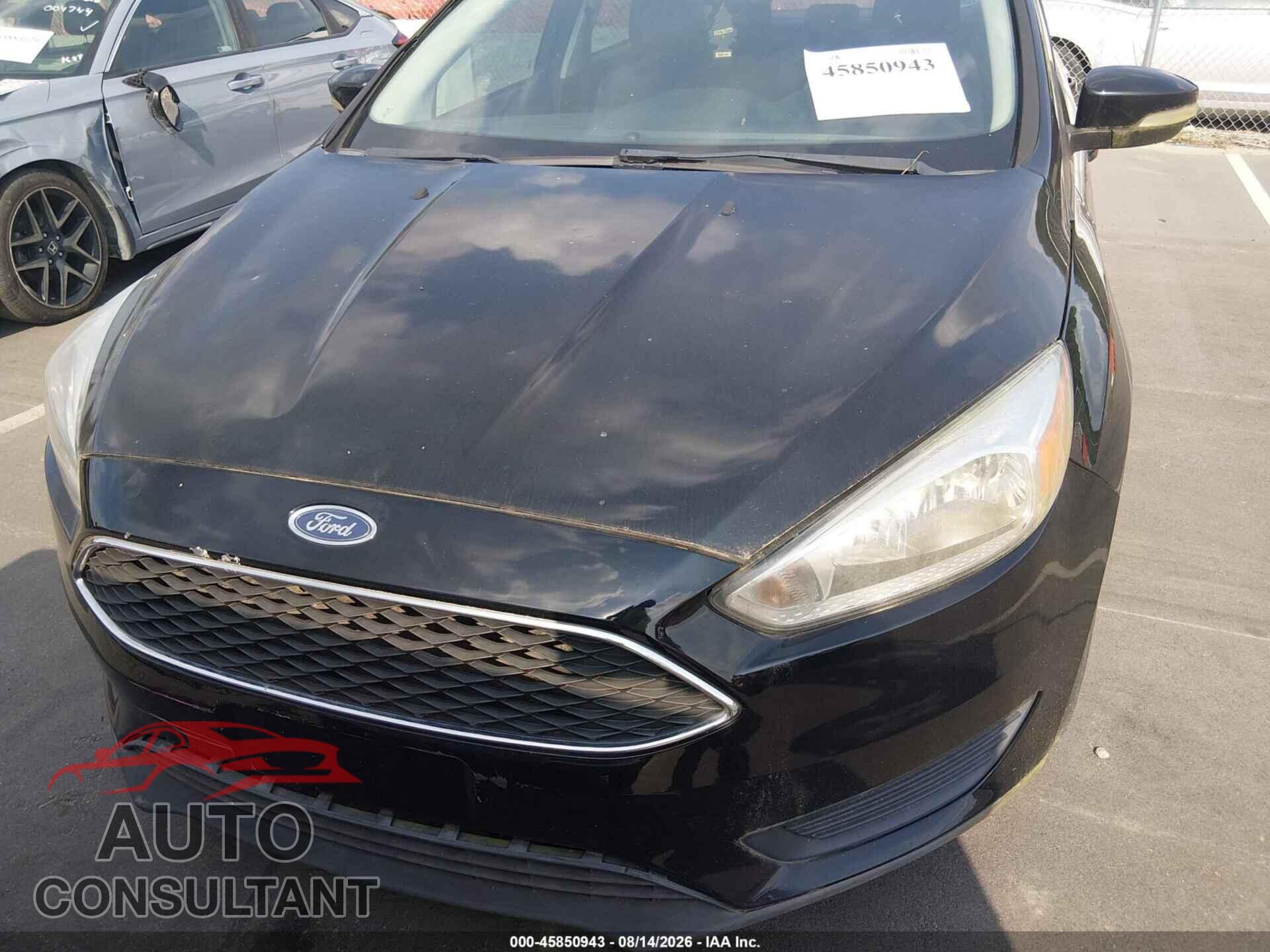 FORD FOCUS 2016 - 1FADP3F2XGL402789