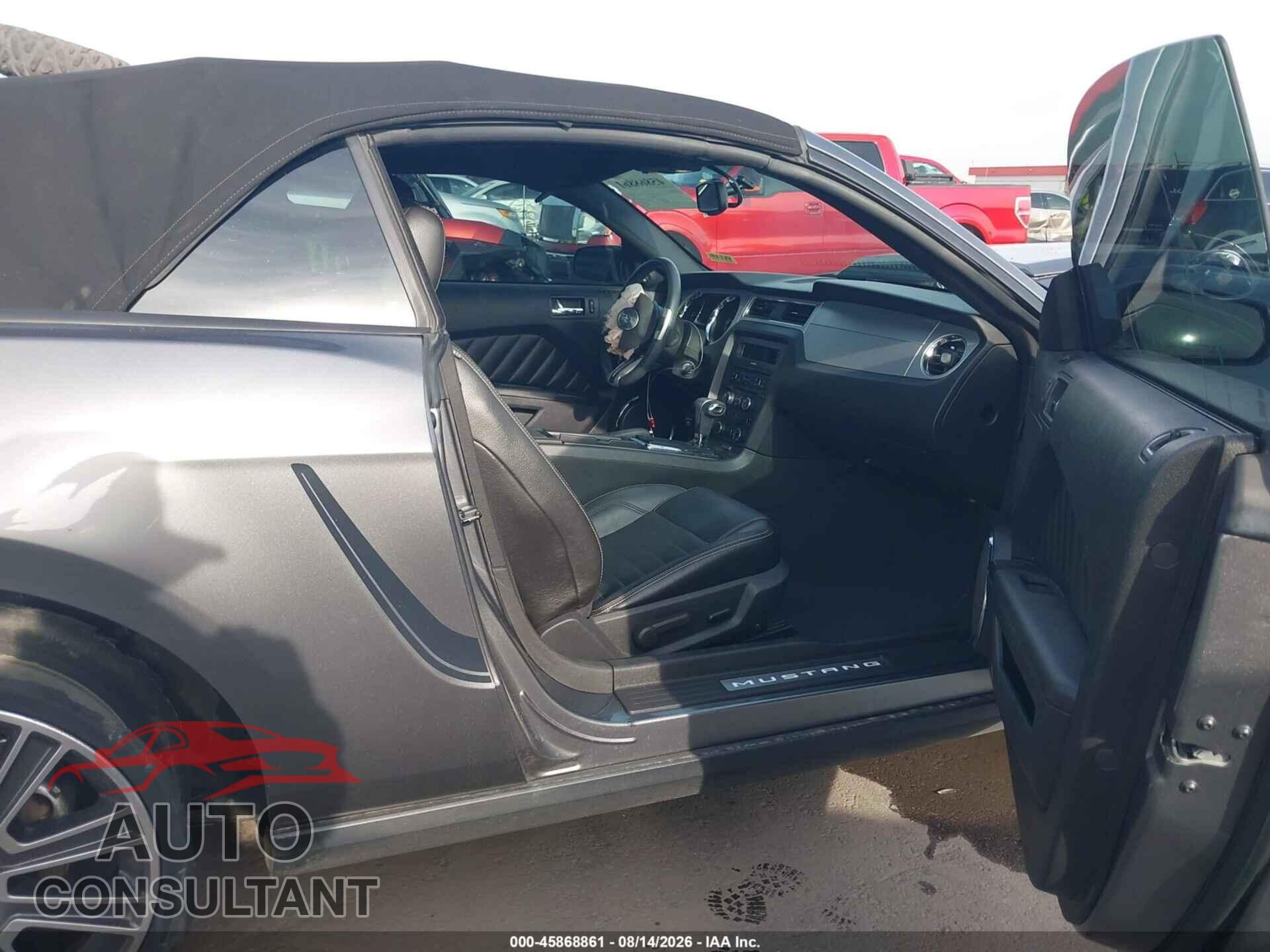 FORD MUSTANG 2010 - 1ZVBP8FH0A5119829