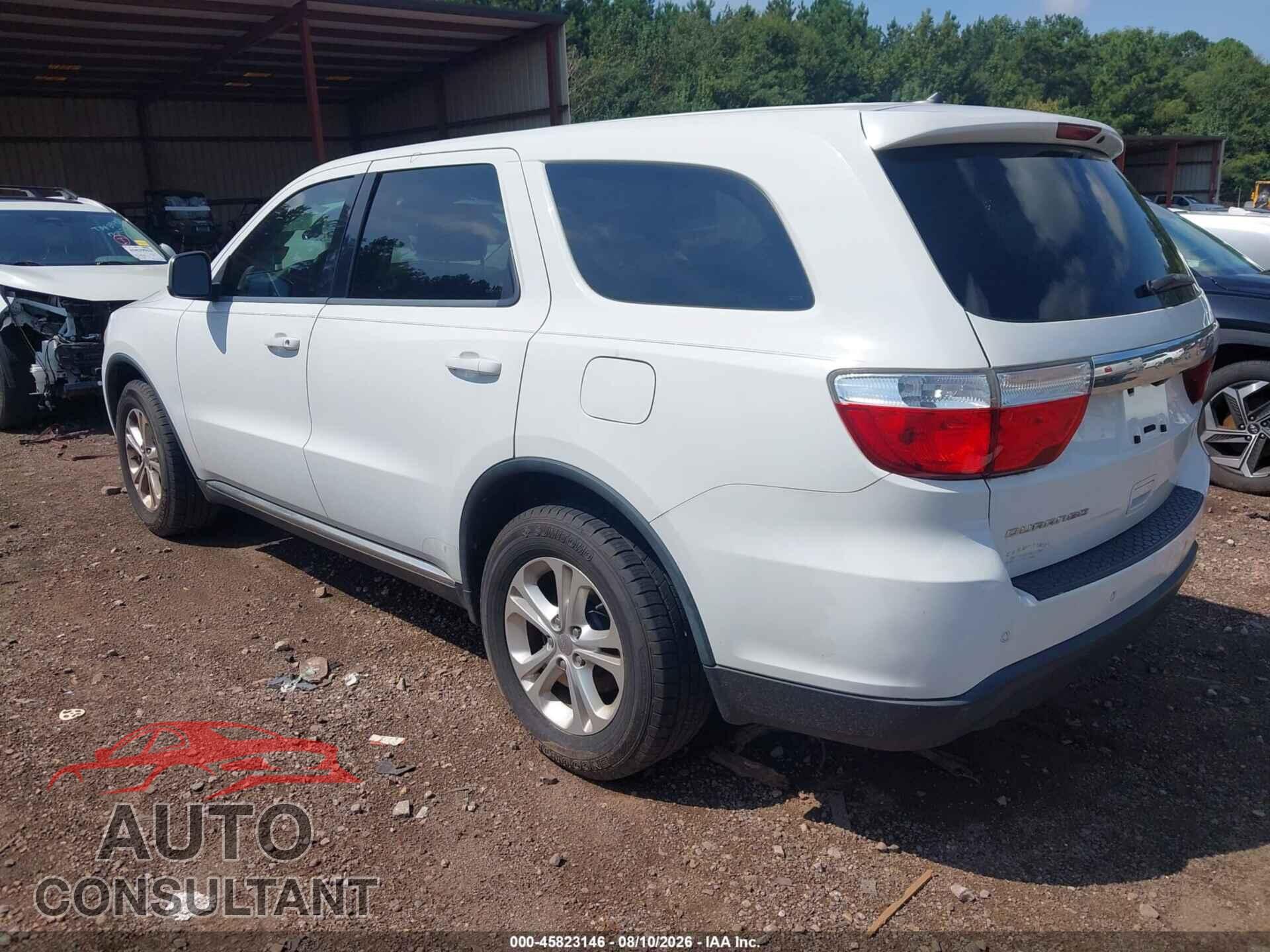 DODGE DURANGO 2013 - 1C4RDHAG9DC657342