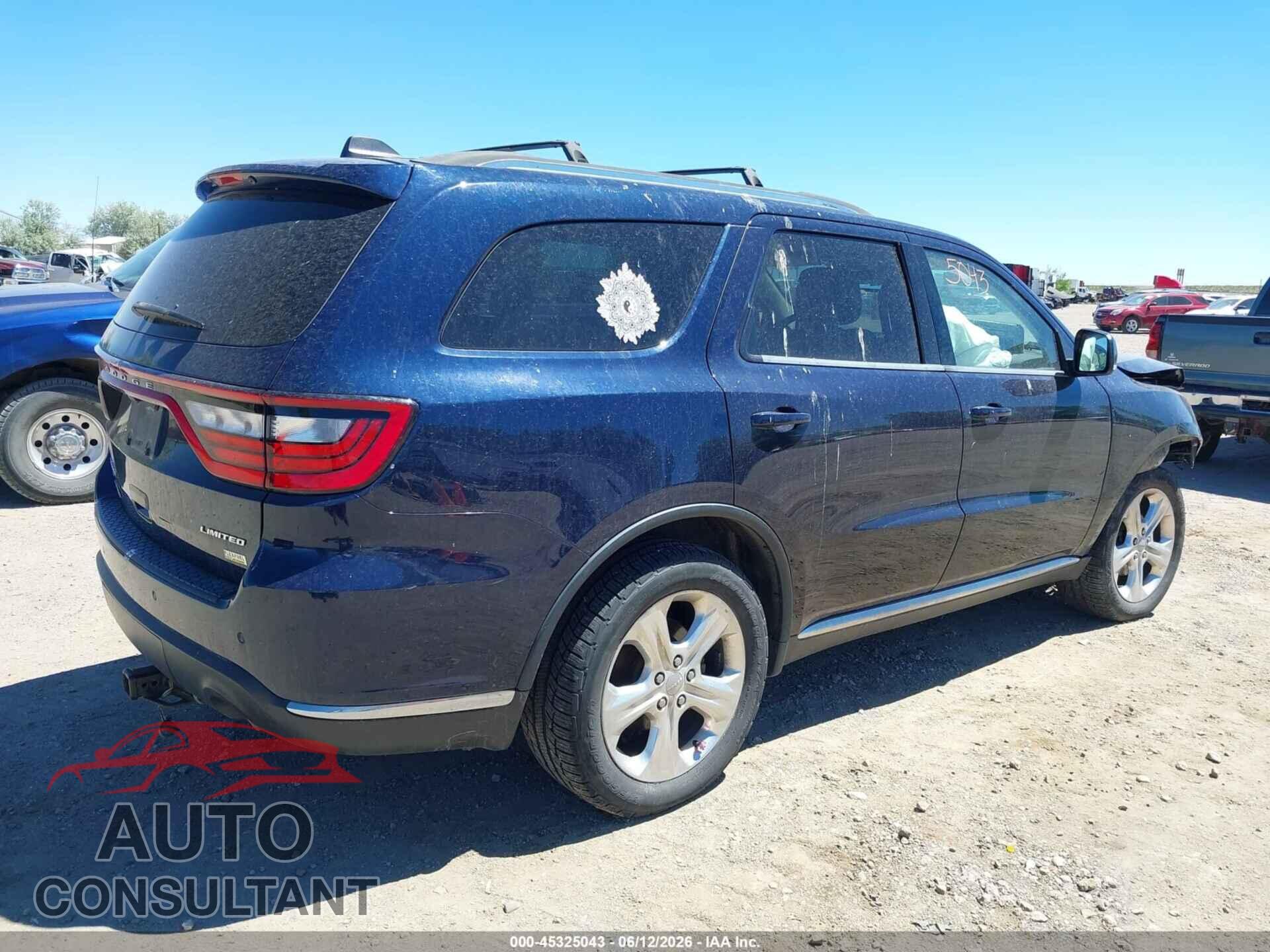 DODGE DURANGO 2015 - 1C4RDJDG1FC695492