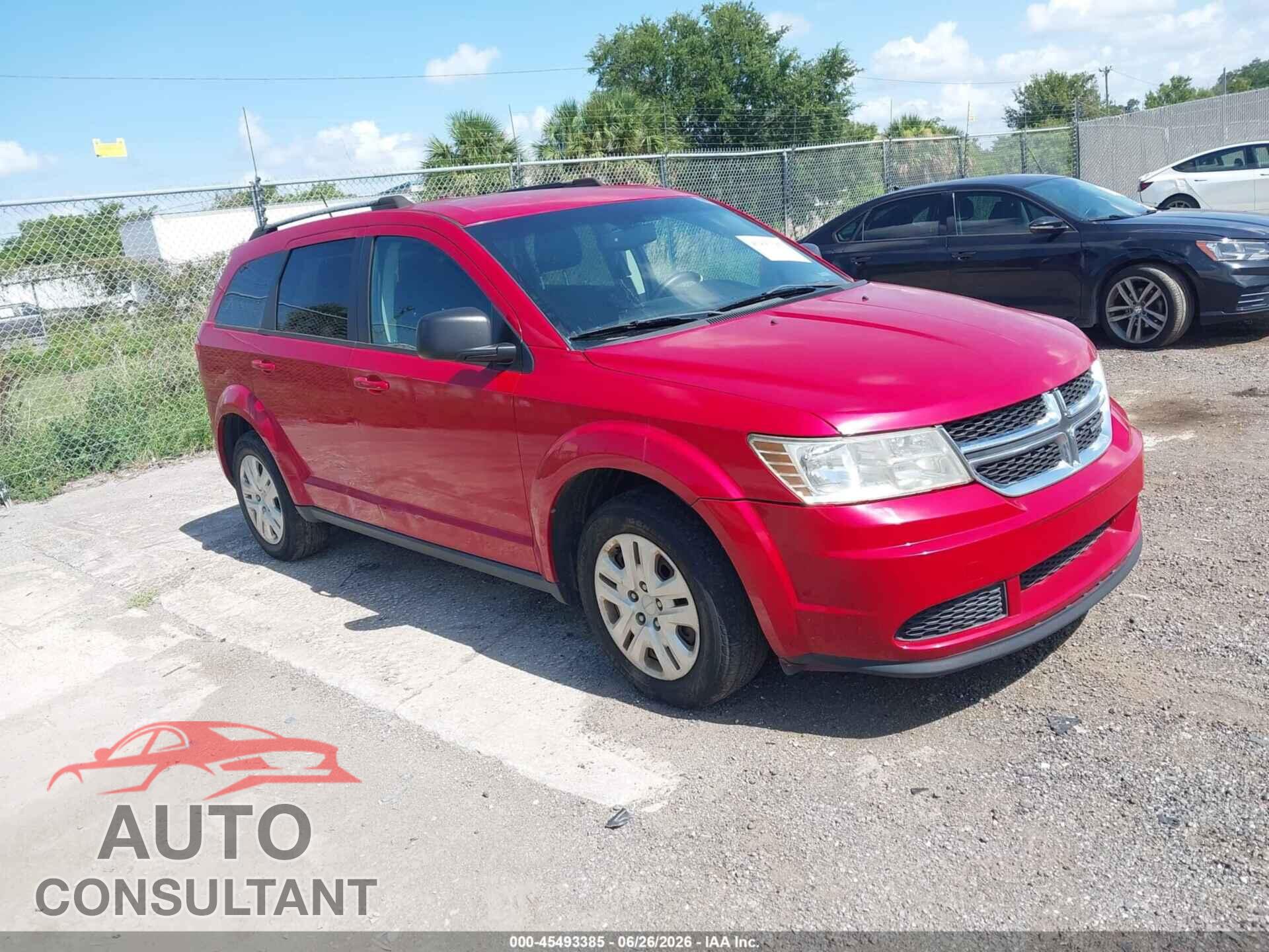 DODGE JOURNEY 2017 - 3C4PDCAB0HT638283