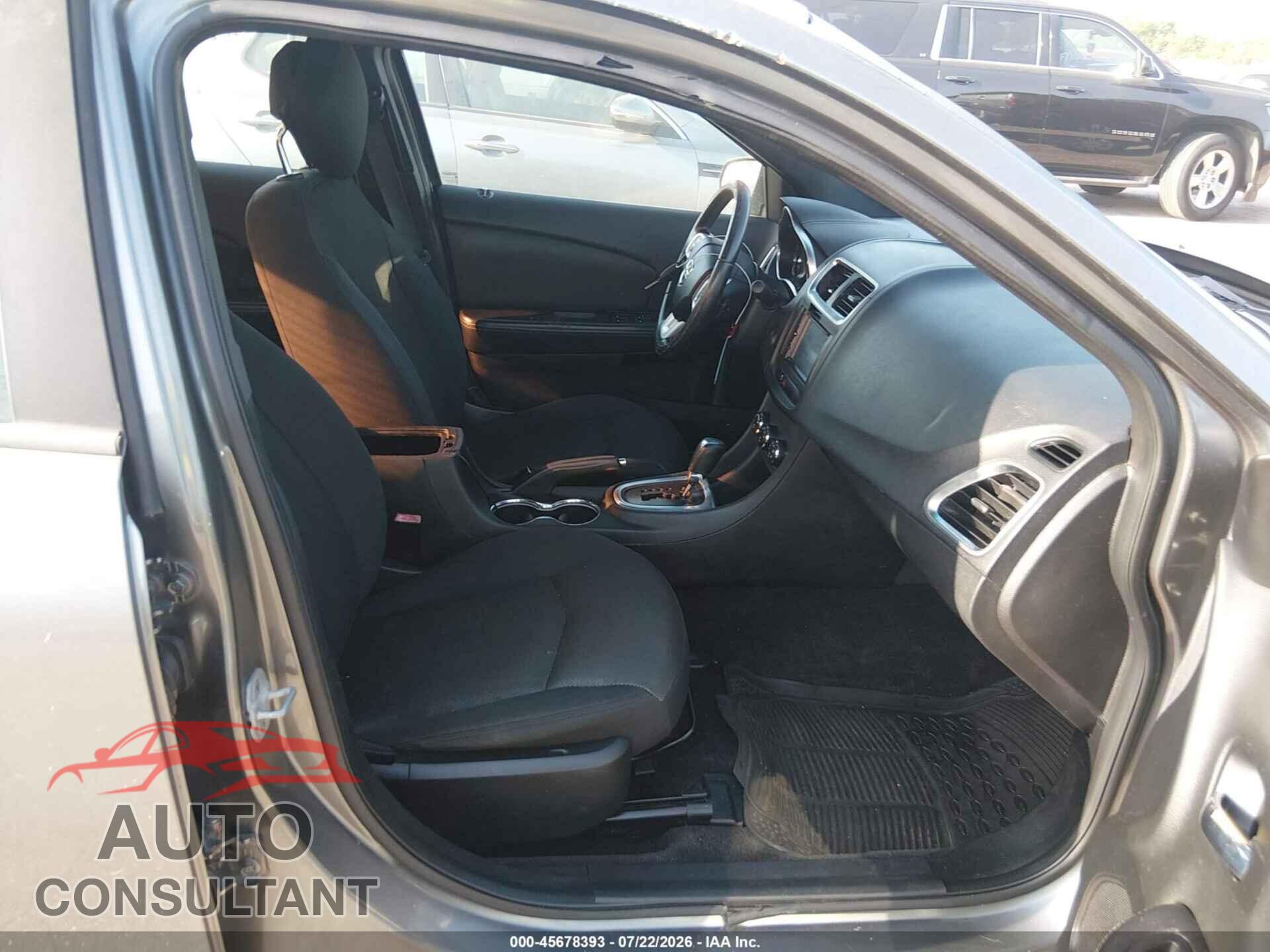 DODGE AVENGER 2013 - 1C3CDZCB2DN556701