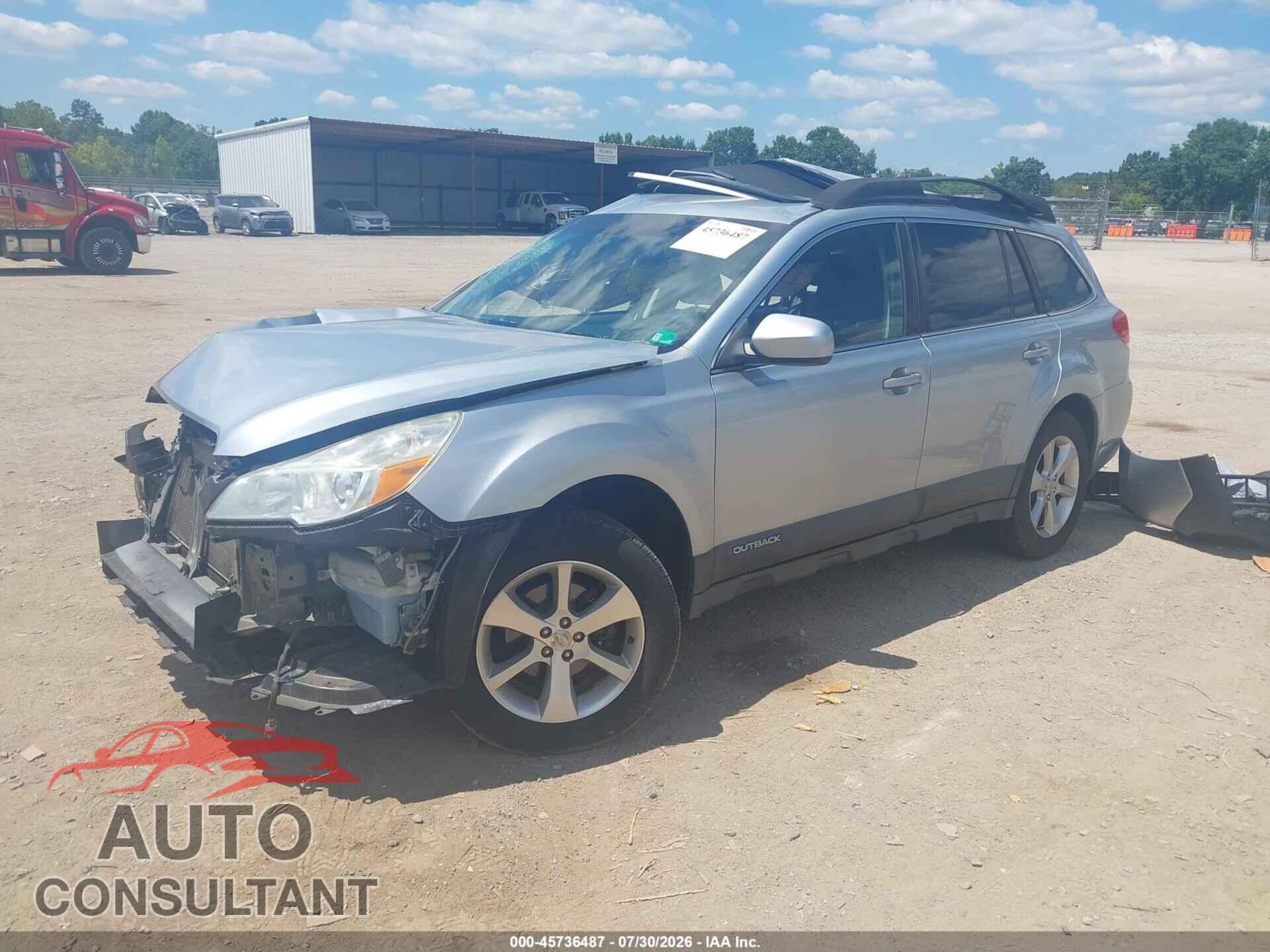 SUBARU OUTBACK 2013 - 4S4BRBKC4D3322111