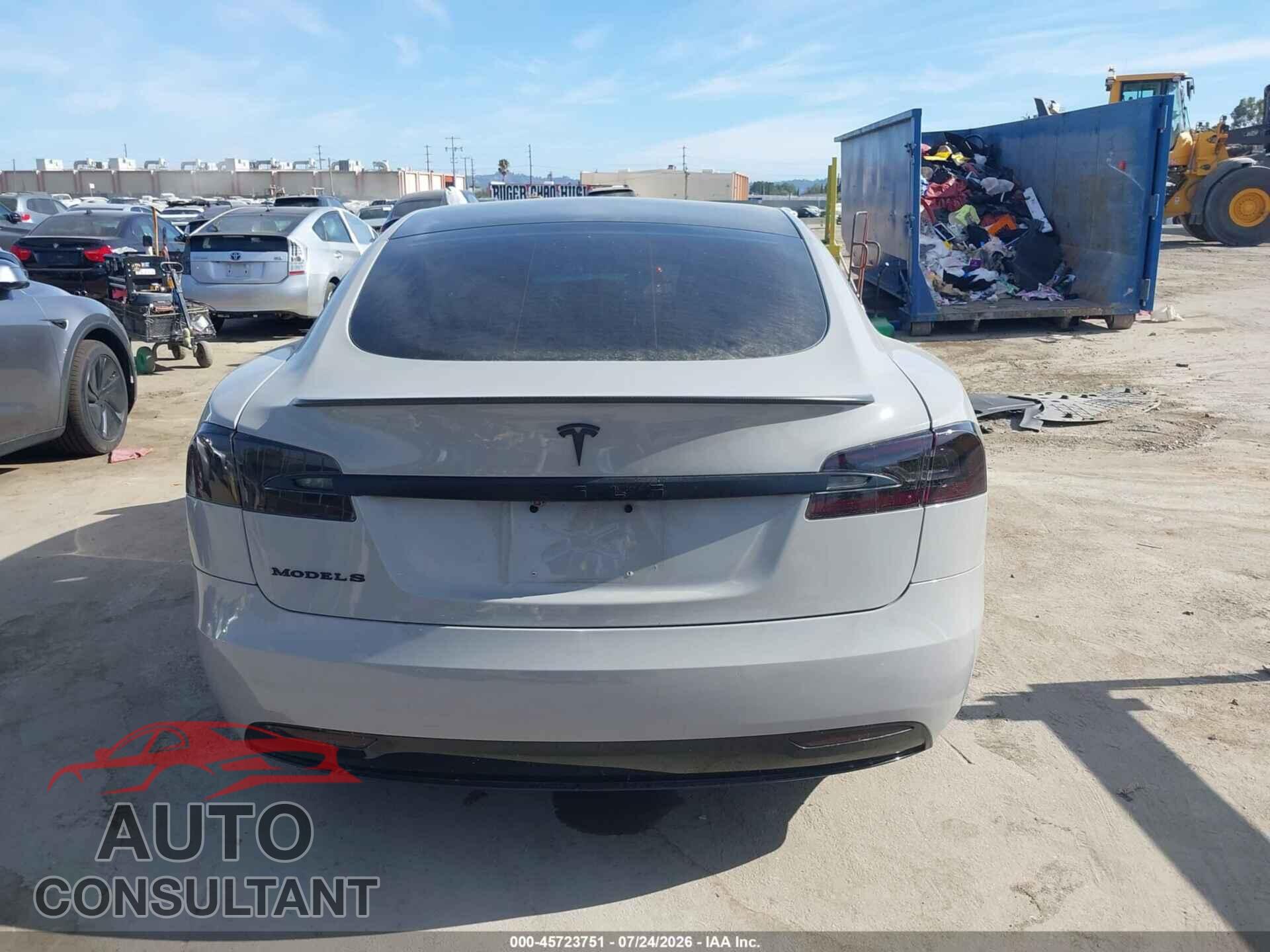 TESLA MODEL S 2017 - 5YJSA1E13HF219142